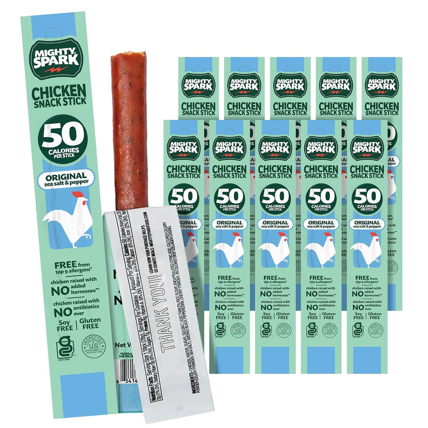 Mighty-Spark-Chicken-Snack-Sticks,-Original-Sea-Salt-&-Pepper,-12--Count-|-6g-Protein,-1885