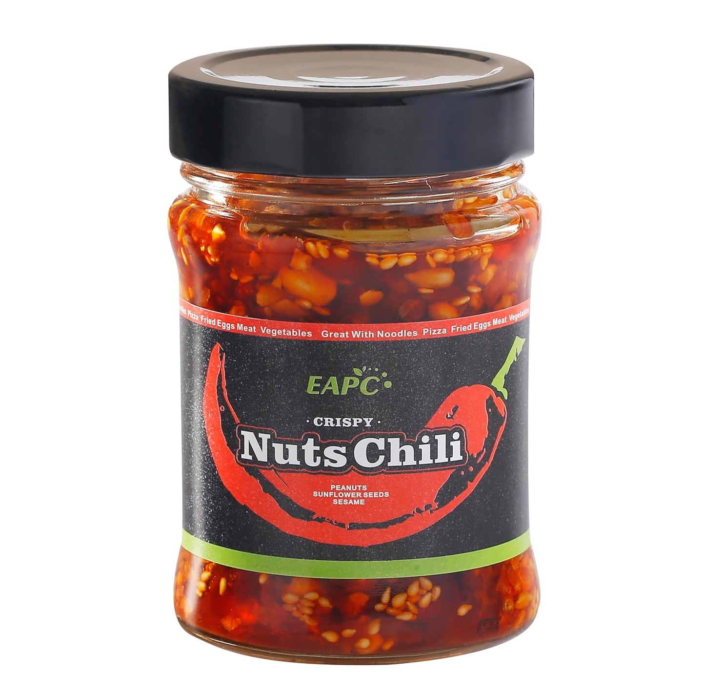 EAPC-Nuts-Chili-Oil---6.7oz-Chili-Crisp-Oil-with-Peanuts,-Sunflower-219