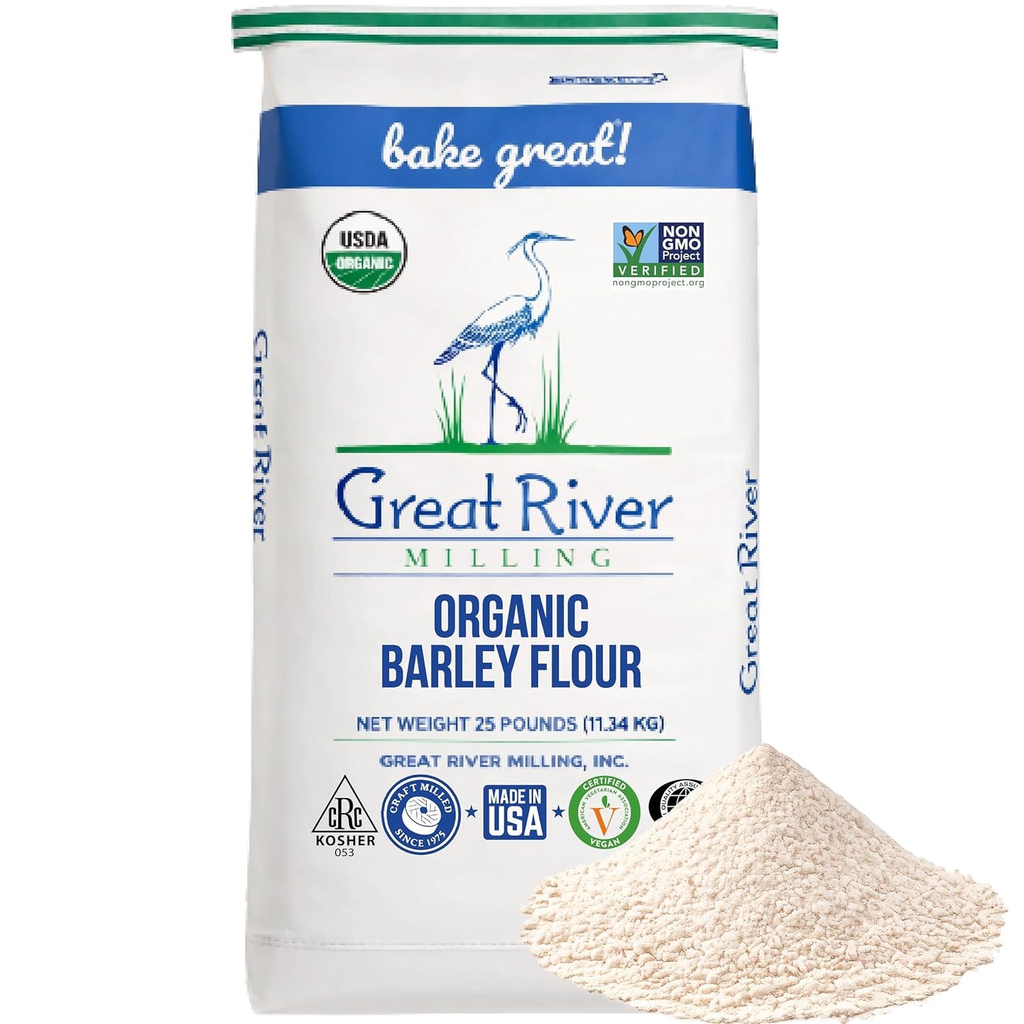 Great-River-Milling-Organic-Barley-Flour-|-Unbleached,-Unbromated,-Non-GMO,-Kosher-|-330