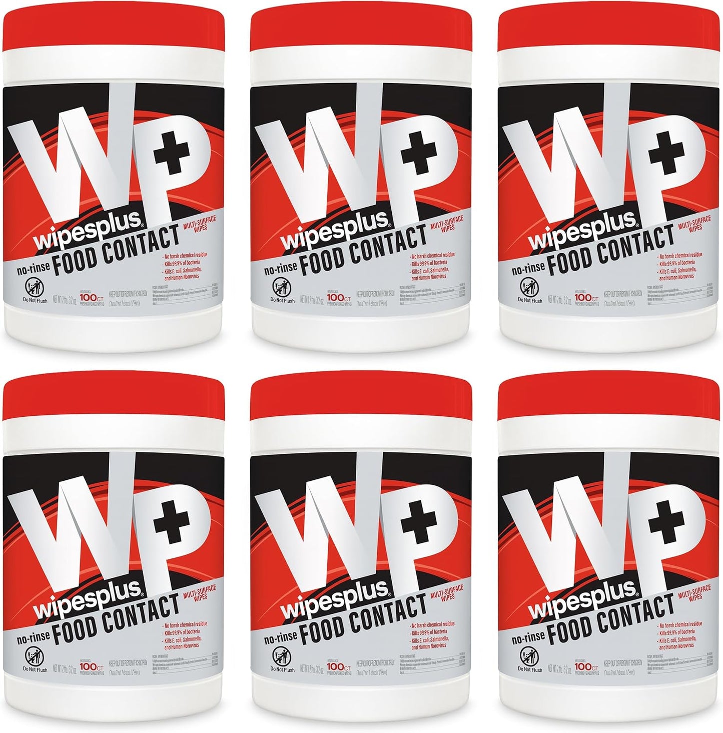 WIPESPLUS-Cleaning-Wipes-All-Purpose-Food-Contact---No-Rinse,-No-Residue,-Quick-Dry-Formula,-1033
