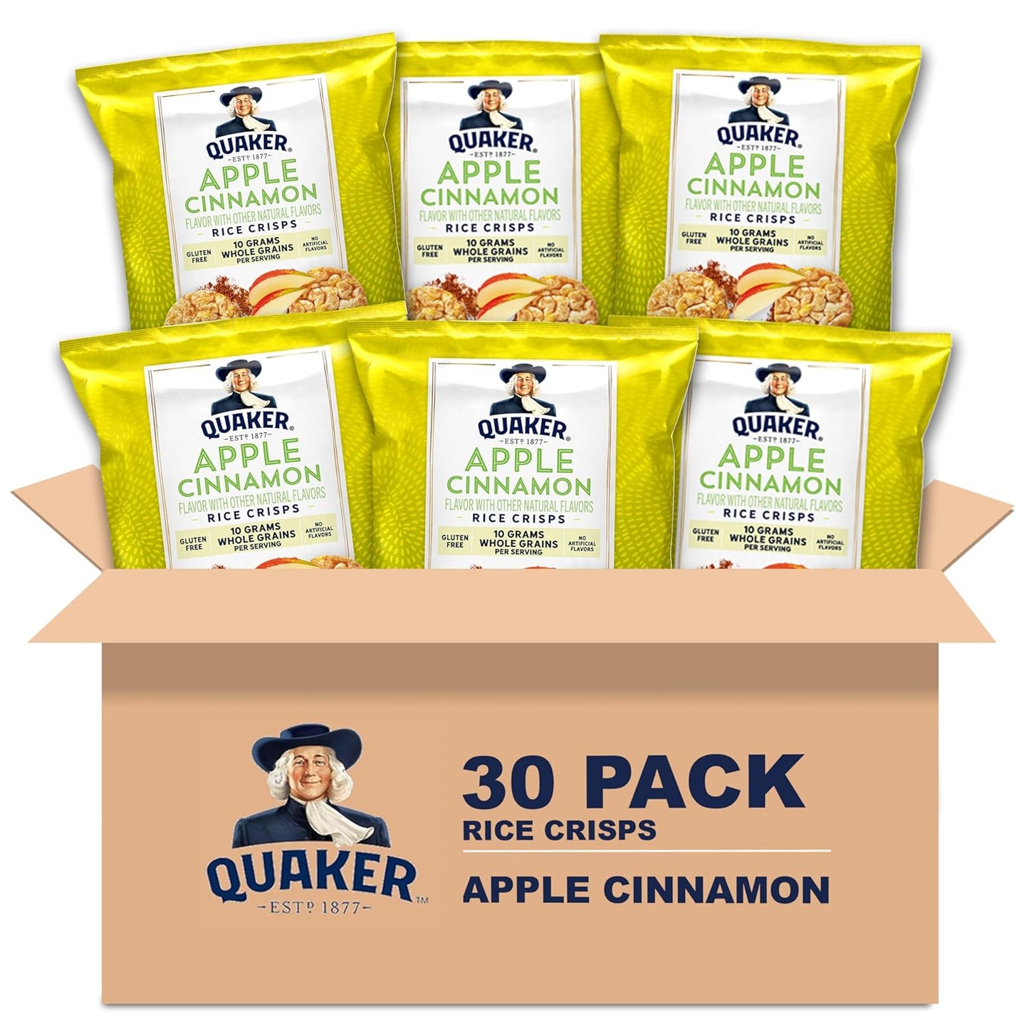 Quaker-Rice-Crisps,-Gluten-Free,-Apple-Cinnamon,-0.91-2472