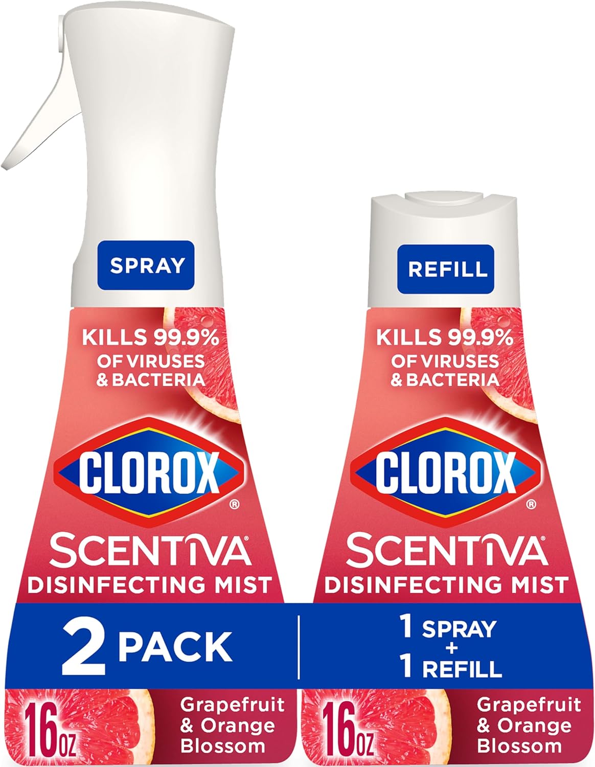 Clorox-Scentiva-Disinfecting-Mist,-Grapefruit-and-Orange-Blossom,-1-Spray-4604