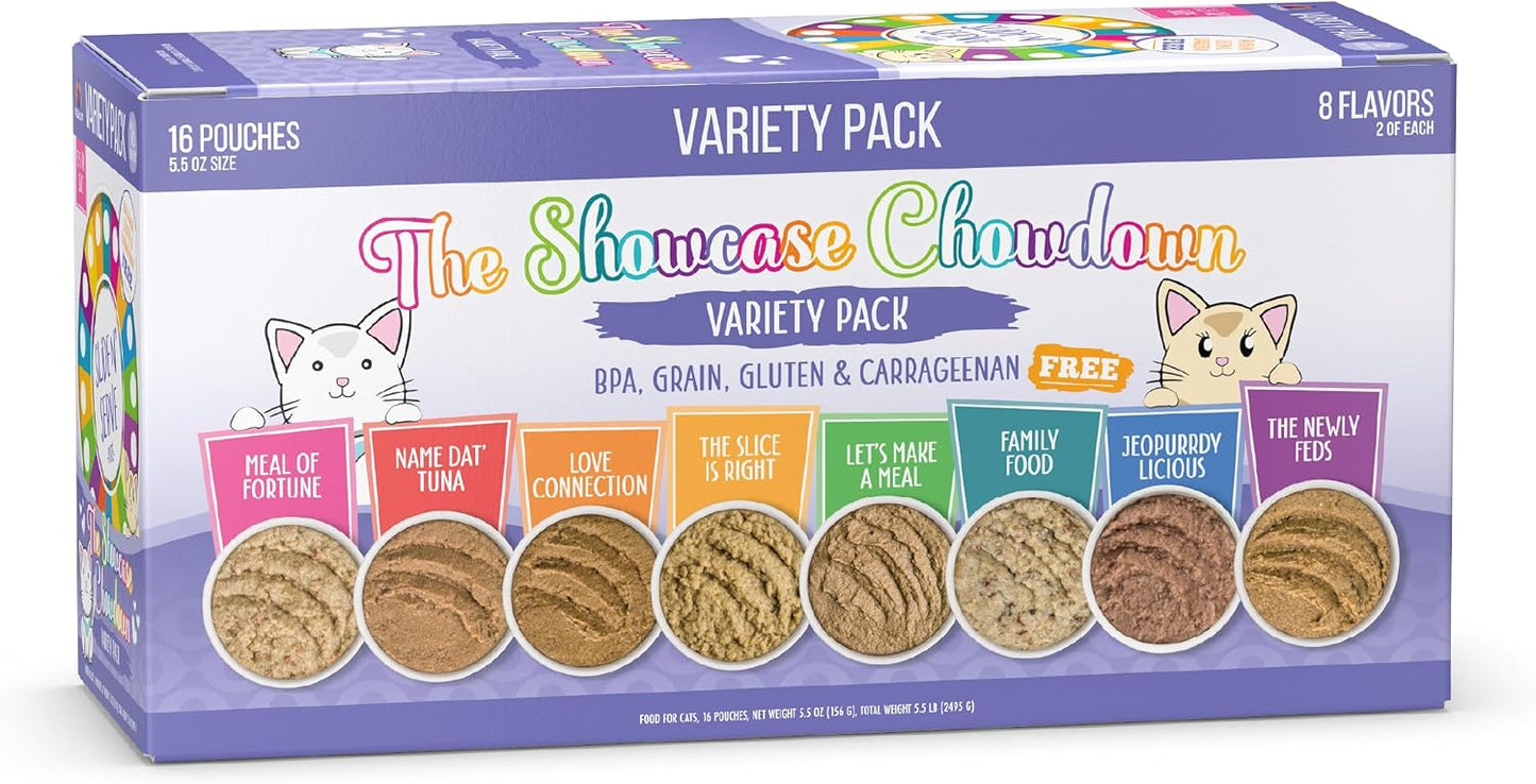 Weruva-Wet-Cat-Food,-The-Showcase-Chowdown-Variety-Pack,-5.5oz-Slide-Serve-Pack-16210