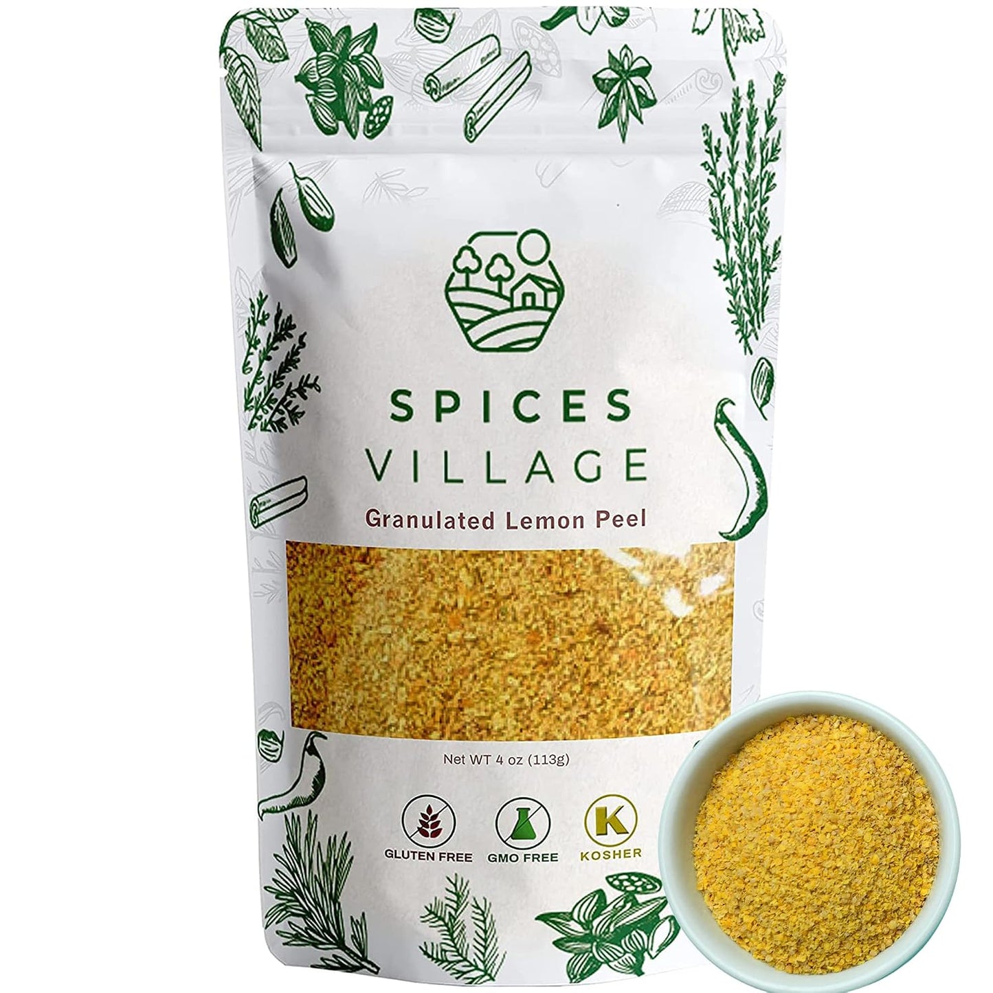 SPICES-VILLAGE-Lemon-Peel-Zest,-Dried-Lemon-Peel-Granules,-Lemon-Zest-Seasoning-1607