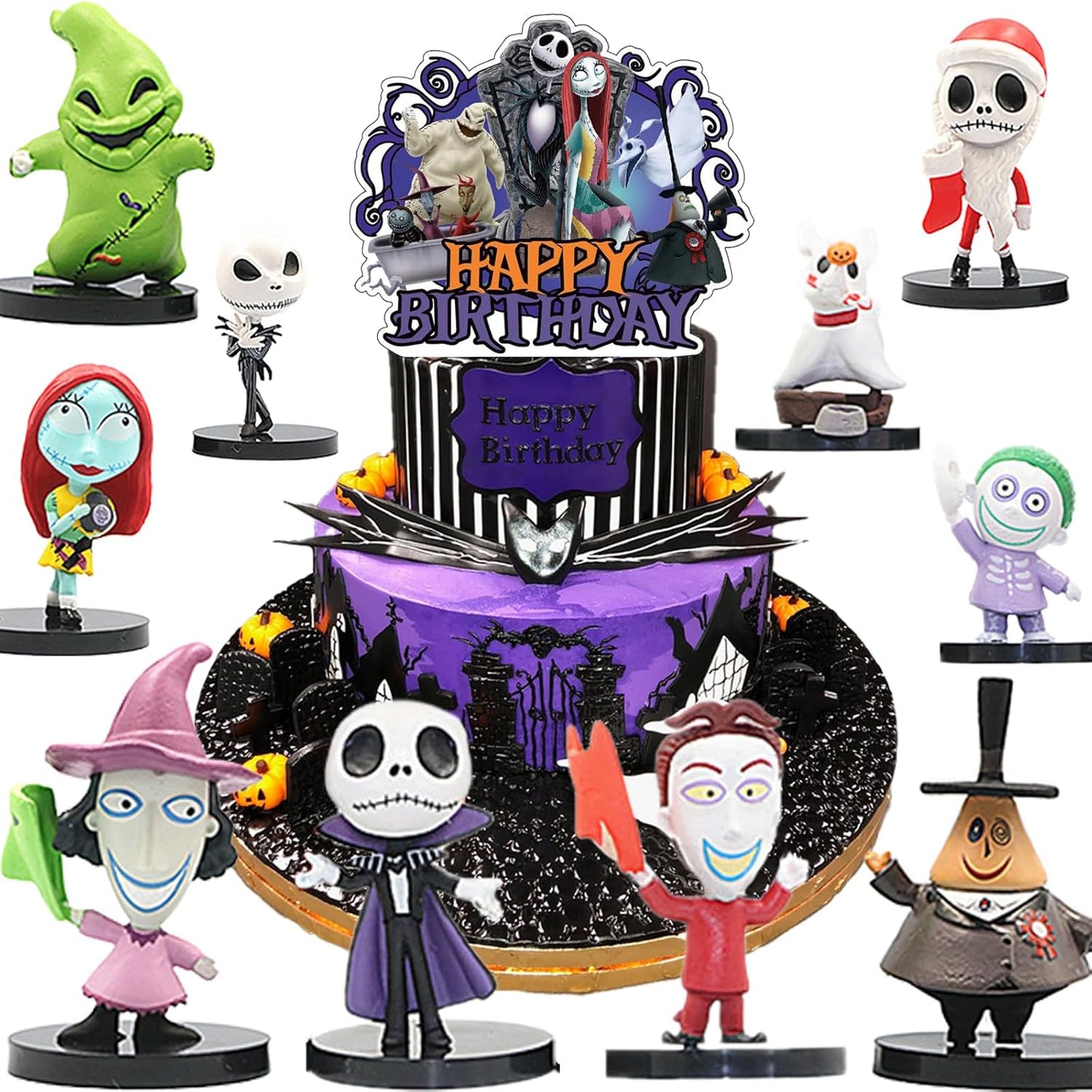 11Pcs-Cartoon-Halloween-Cake-Decoration-Halloween-action-3314