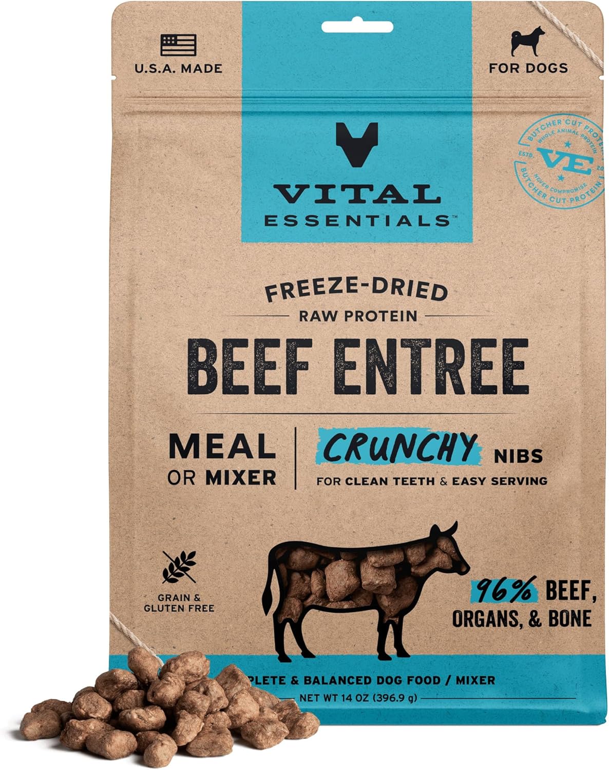 Vital-Essentials-Freeze-Dried-Dog-Food,-Raw-Beef-Crunchy-Nibs-|-Complete-Meal-1666
