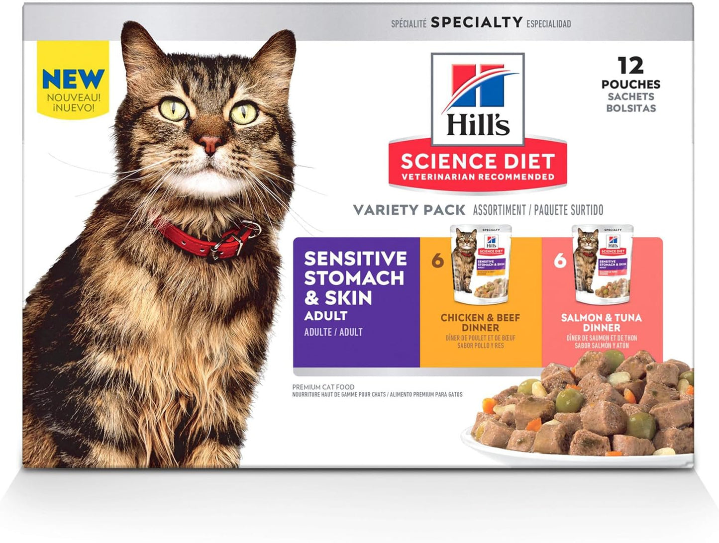 Hill's-Science-Diet-Adult-Sensitive-Stomach-&-Skin-Wet-Cat-Food-Variety-Pack,-1690
