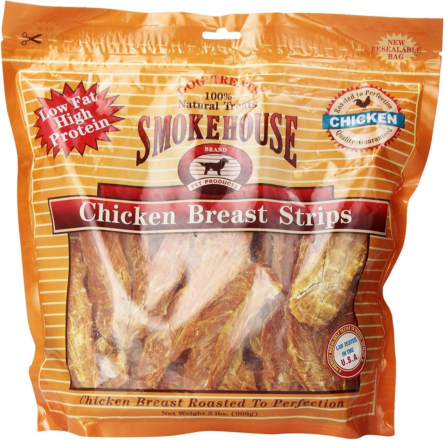 Smokehouse-100-Percent-Natural-Chicken-Breast-Strips-Dog-Treats,-2-Pound----1077