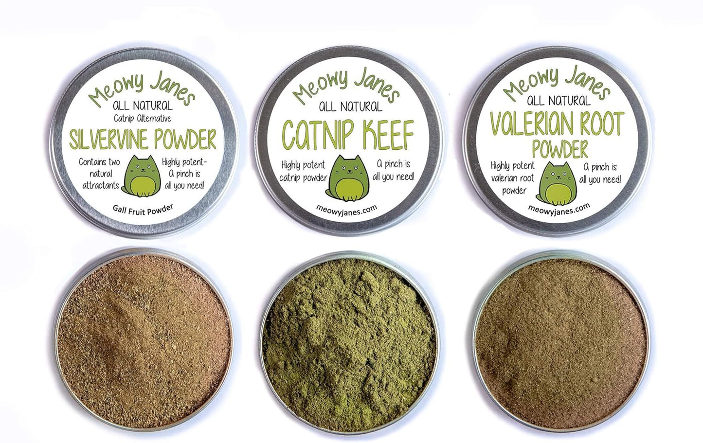 Catnip-Alternative-Variety-Powder-Pack--Catnip-Keef,-Silvervine-and-3