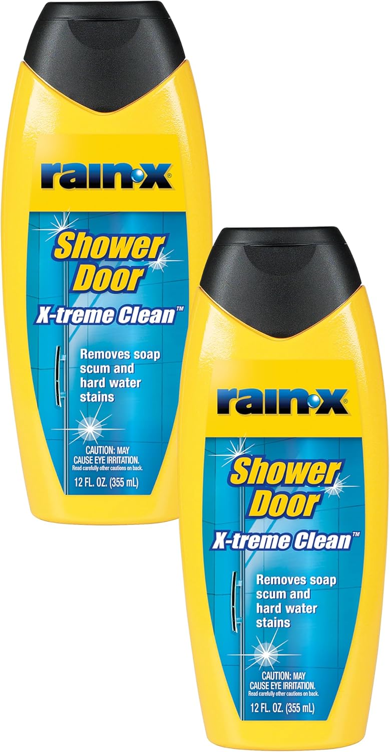 Rain-X-630544-X-Treme-Clean-Shower-Door-Cleaner,-12-Fl.-Oz,-Formulated-To-Glass-Doors---1601