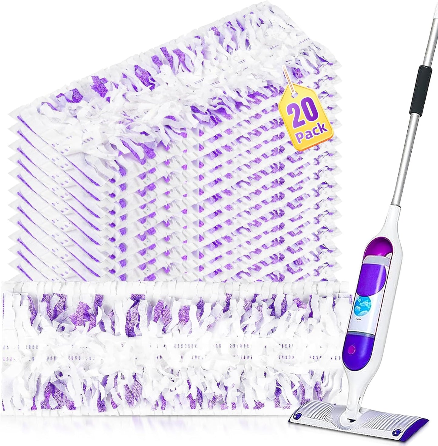 20-Pack-Disposable-Mopping-Pad-Refills-for-PowerMop-Multi-Surface-Mop-4184