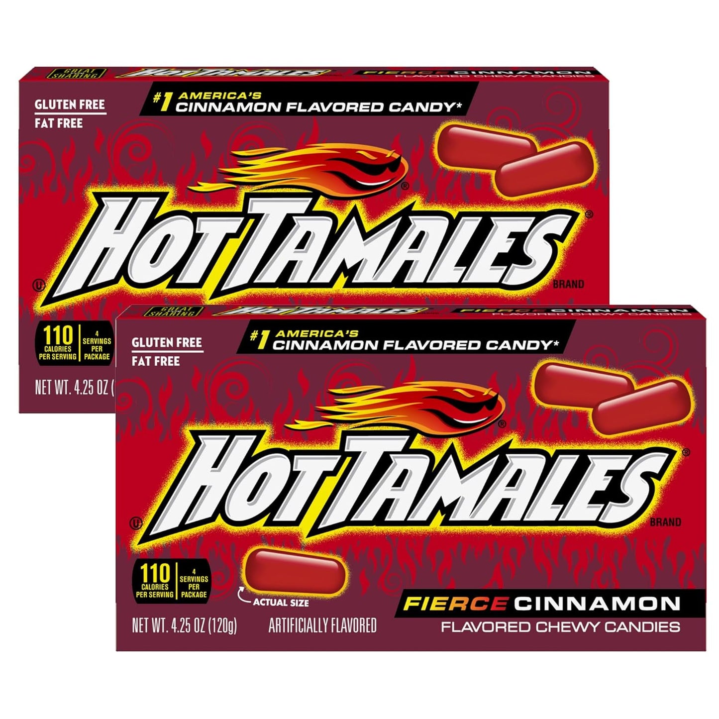 Hot-Tamales-Fierce-Cinnamon-Candy,-4.25oz-Box-Each-2599