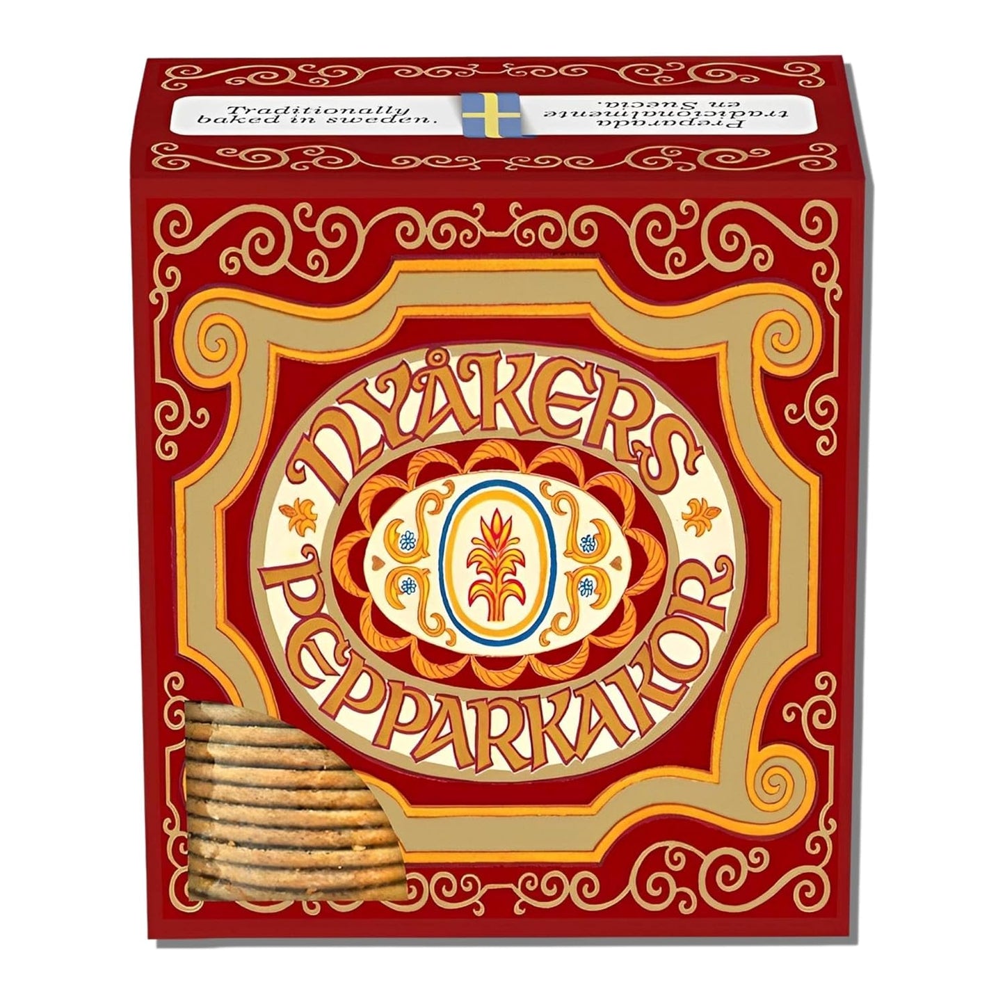 Nyaker-Swedish-Gingersnap-Cookies-Twin-Sleeve,-10.6-ounces-(Pack-410