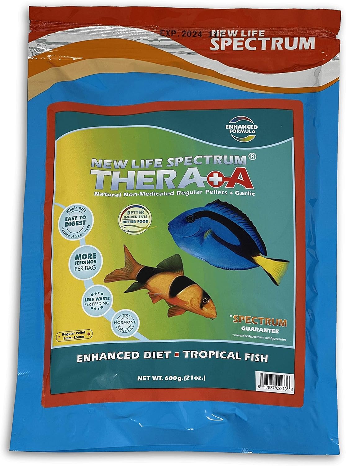 New-Life-Spectrum-Thera+A-Regular-1mm-Pellet-Fish-Food-for-Fresh-Saltwater-600g--472