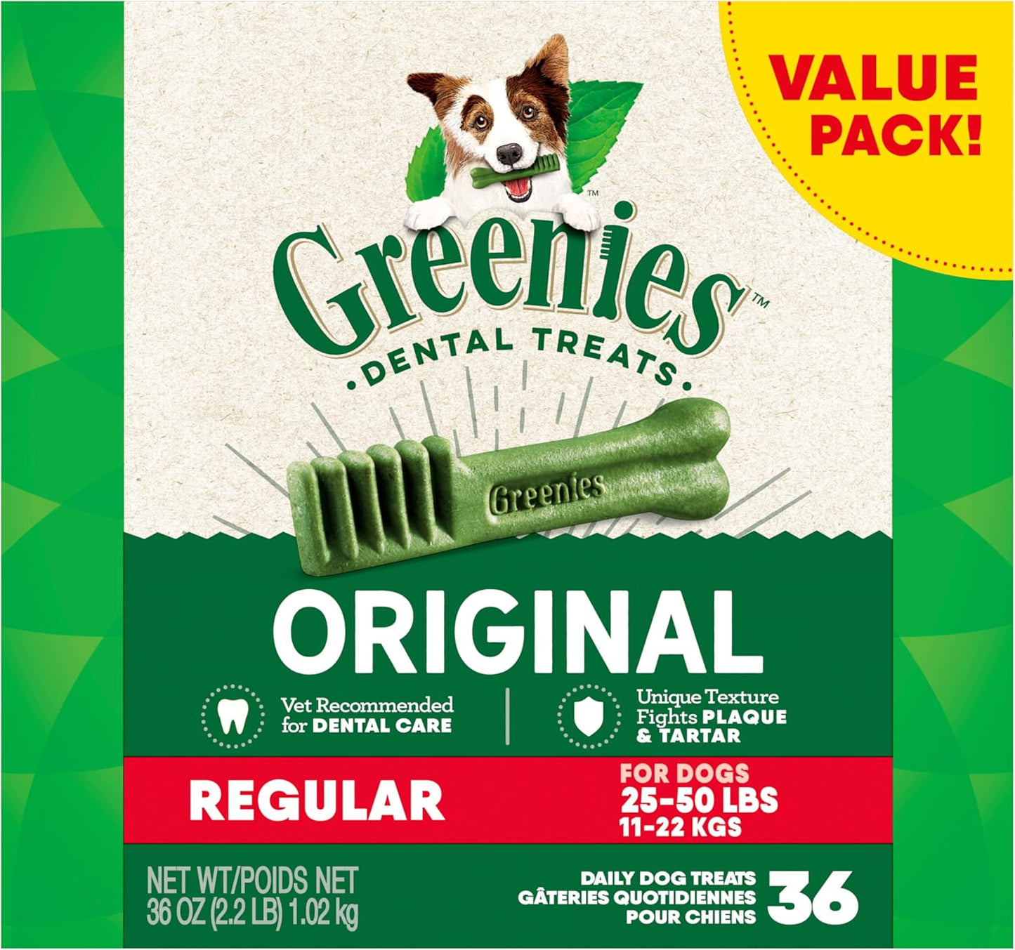 Original-Regular-Natural-Dog-Dental-Care-Chews-Oral-4321