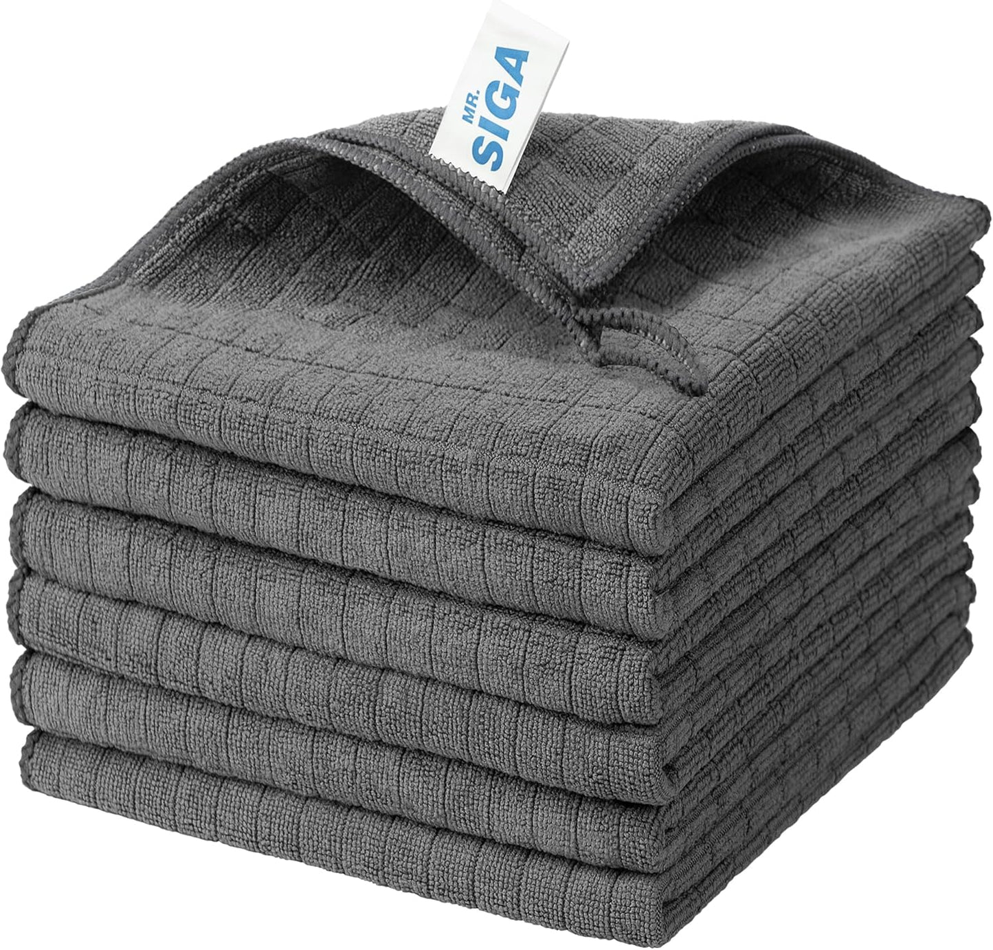 MR.SIGA-Microfiber-Cleaning-Cloth,-All-Purpose-Cleaning-Towels,-Pack-of-6,-2951