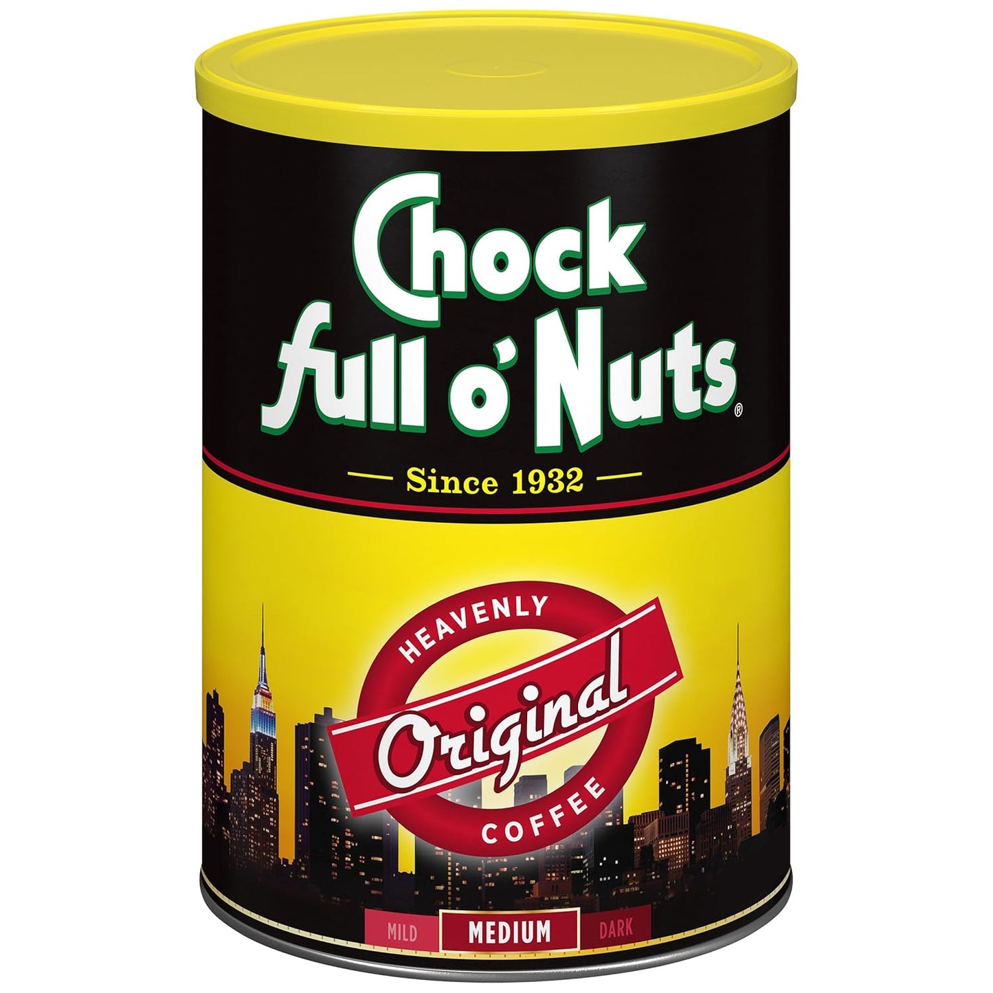 Chock-Full-O'-Nuts-Coffee,-Regular,-Amg,-93
