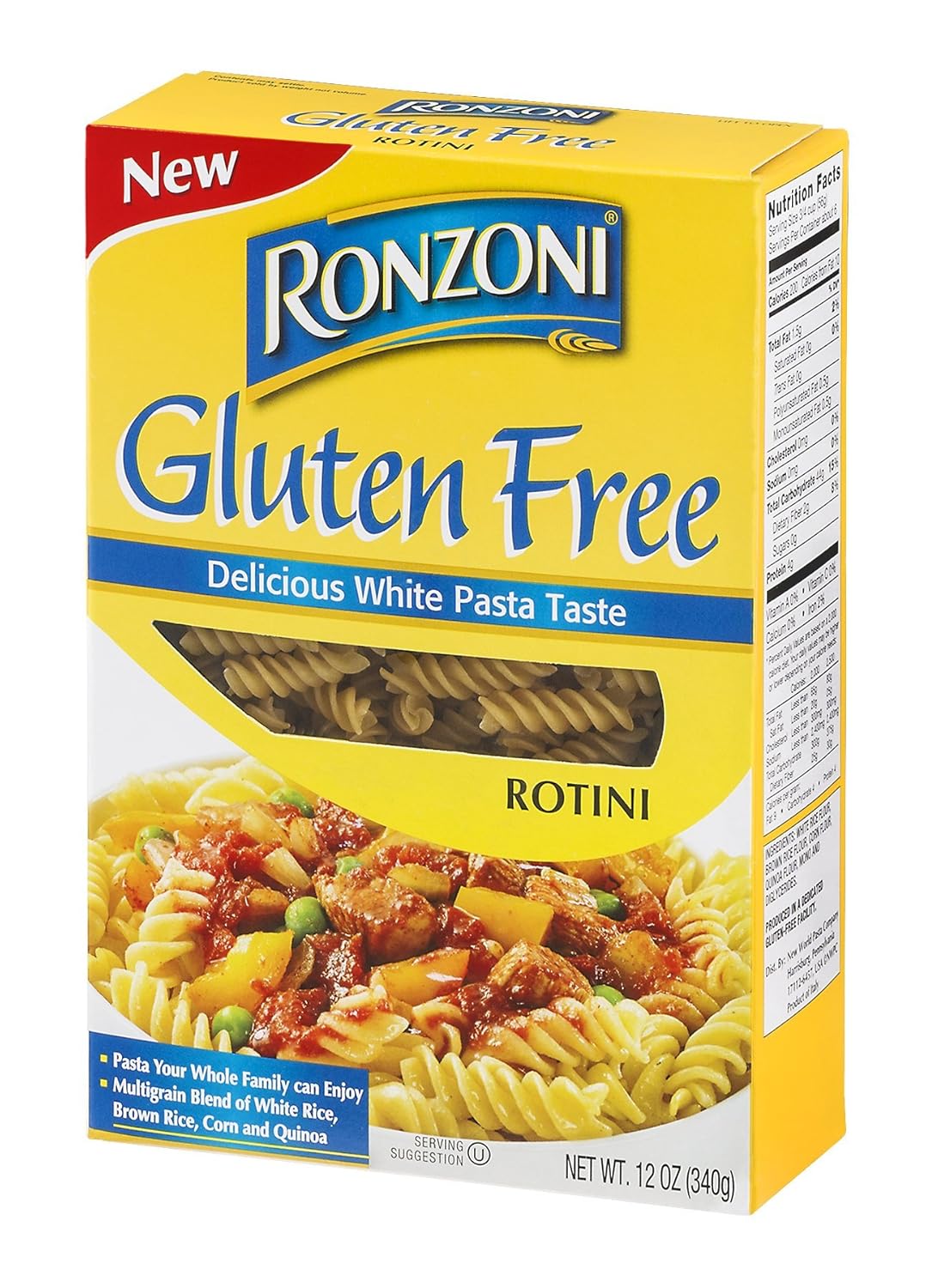 Ronzoni Gluten Free Rotini, 12 oz – Glovara