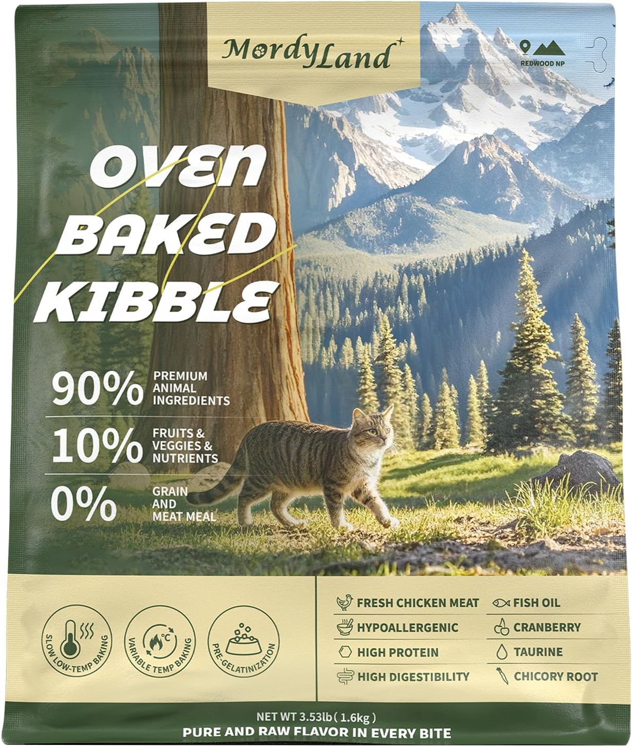 MordyLand-High-Protein-Dry-Cat-Food,90%-Premium-Animal-Ingredients,High-Protein-Grain-Free,Made-Fresh-Meat--293