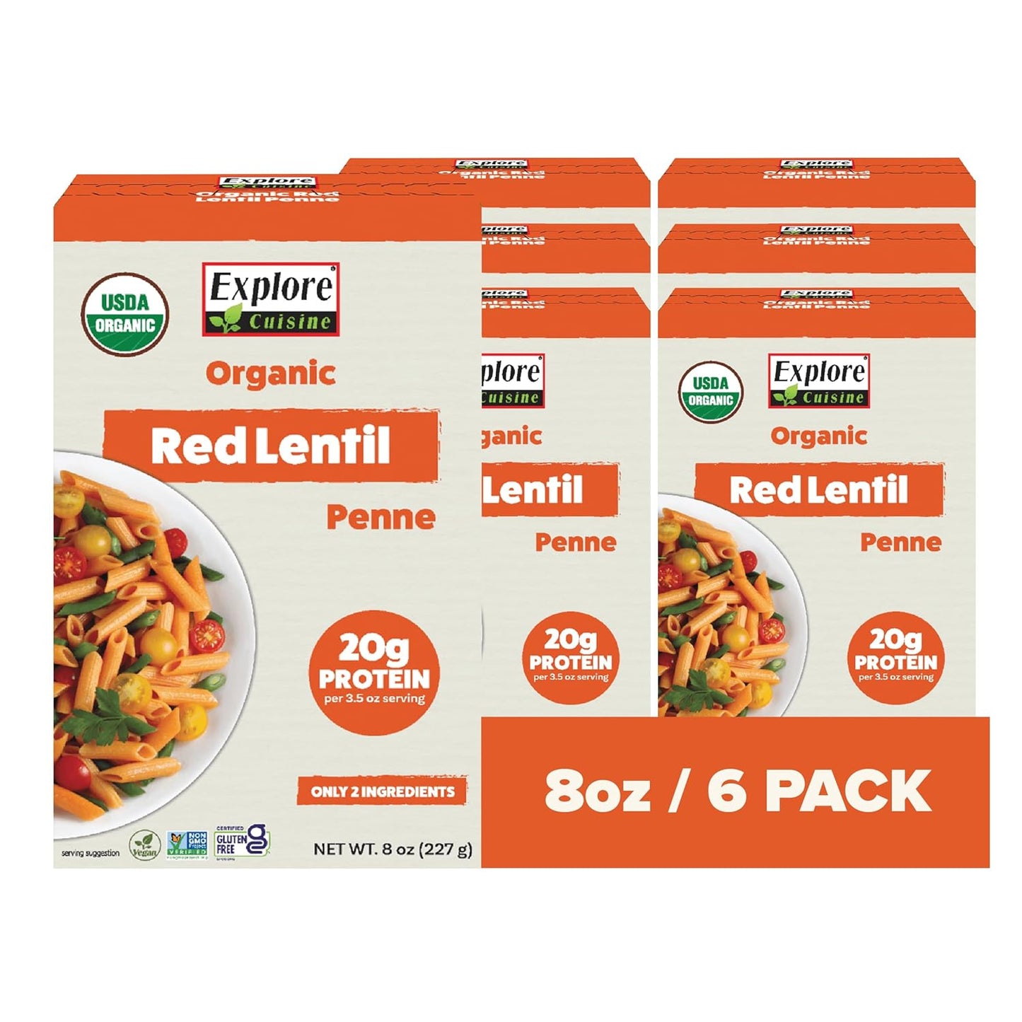 EXPLORE-CUISINE-Organic-Red-Lentil-Penne---High-Protein-Fiber,-900