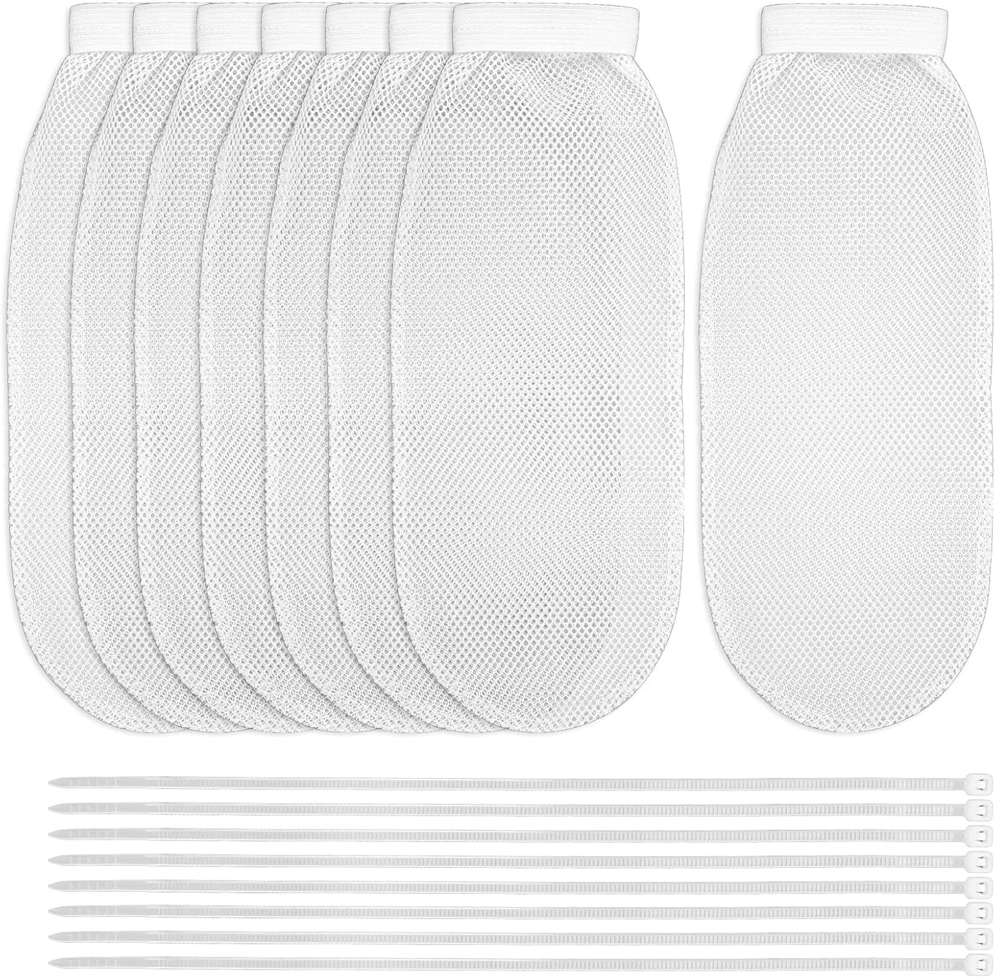 8-Pieces-Lint-Traps-for-Washing-Machine-Hose-Nylon-Mesh-Lint-Traps-622