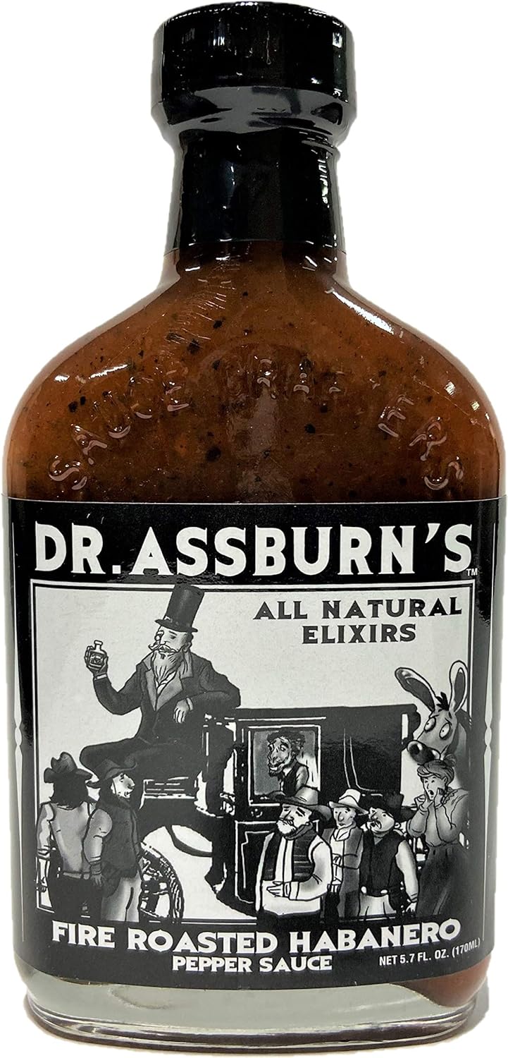 Dr.-Assburn's-Fire-Roasted-Habanero-Pepper-Sauce,-5.7-oz-------553
