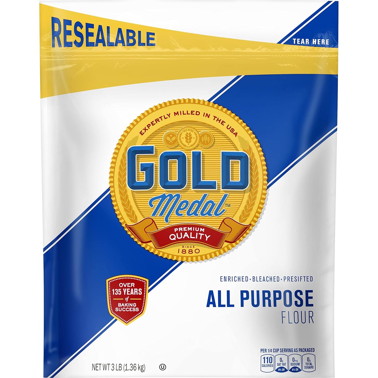 Gold-Medal-All-Purpose-Flour,-Baking-Flour,-3-lb-Resealable-Bag---552