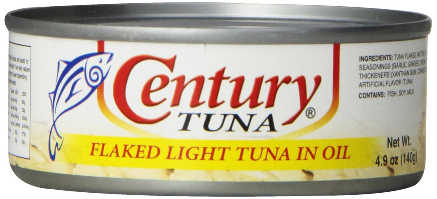 Century-Light-Atún-en-aceite,-4.9-onzas-(paquete-de-12)-------486