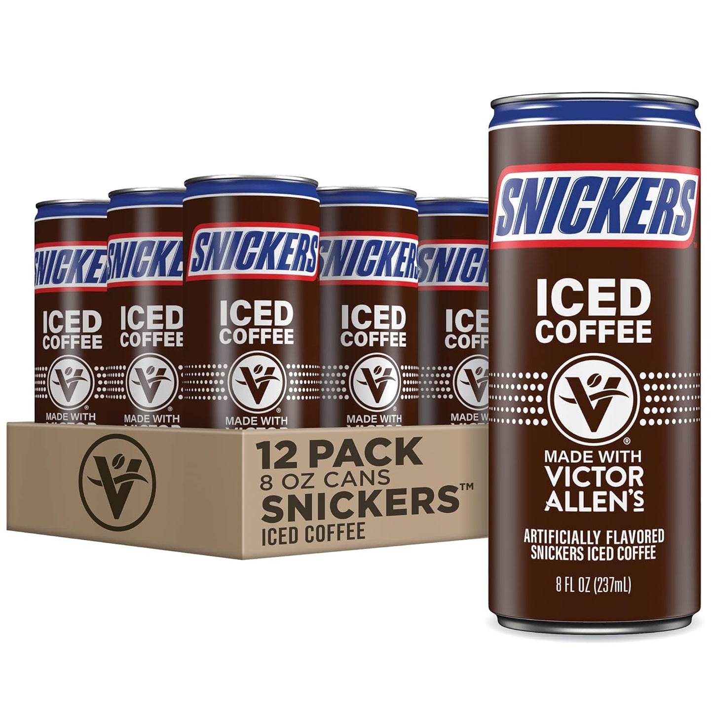 Victor Allen's Coffee Snickers paquete de 12