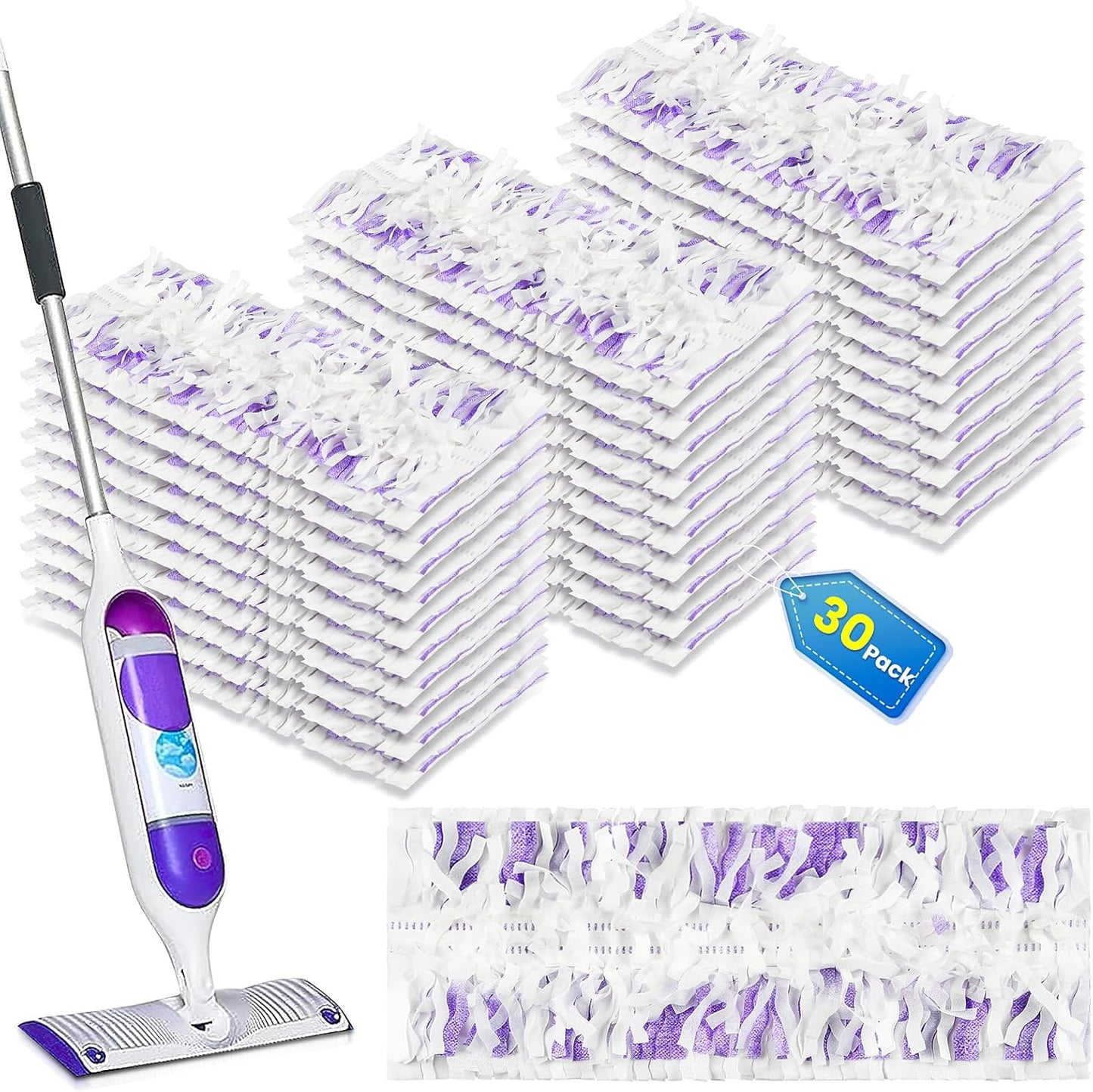 30-Count-Disposable-Powermop-Refills-for-Swiffer-Power-Mop-Pads,-4908