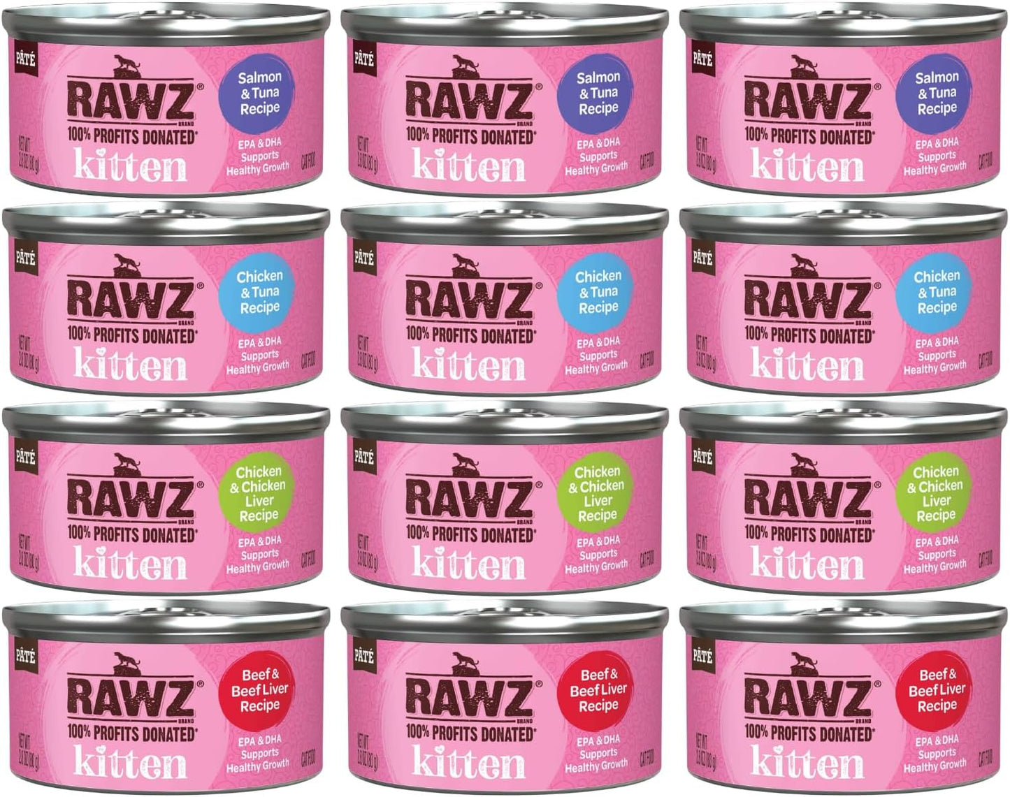 Rawz-Natural-Premium-Kitten-Pate-Canned-Cat-Wet-Food--12-Pack-Variety-Pack-Flavors970