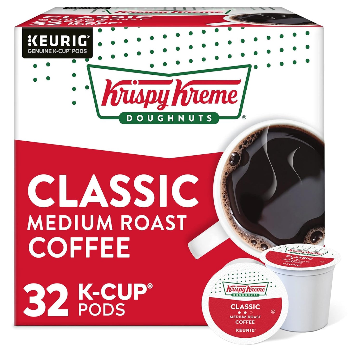 Krispy-Kreme-Classic,-Single-Serve-Keurig-K-Cup-Pods,-4088