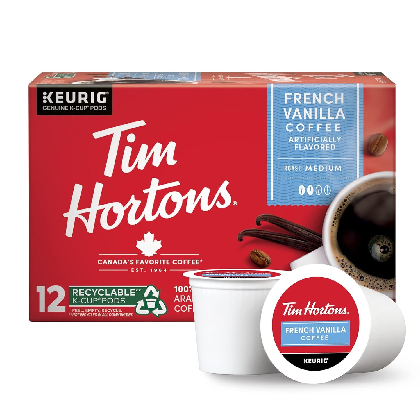 Tim-Hortons-Café-de-vainilla-francesa,-cápsulas-K-Cup-de-una-sola-compatibles2964
