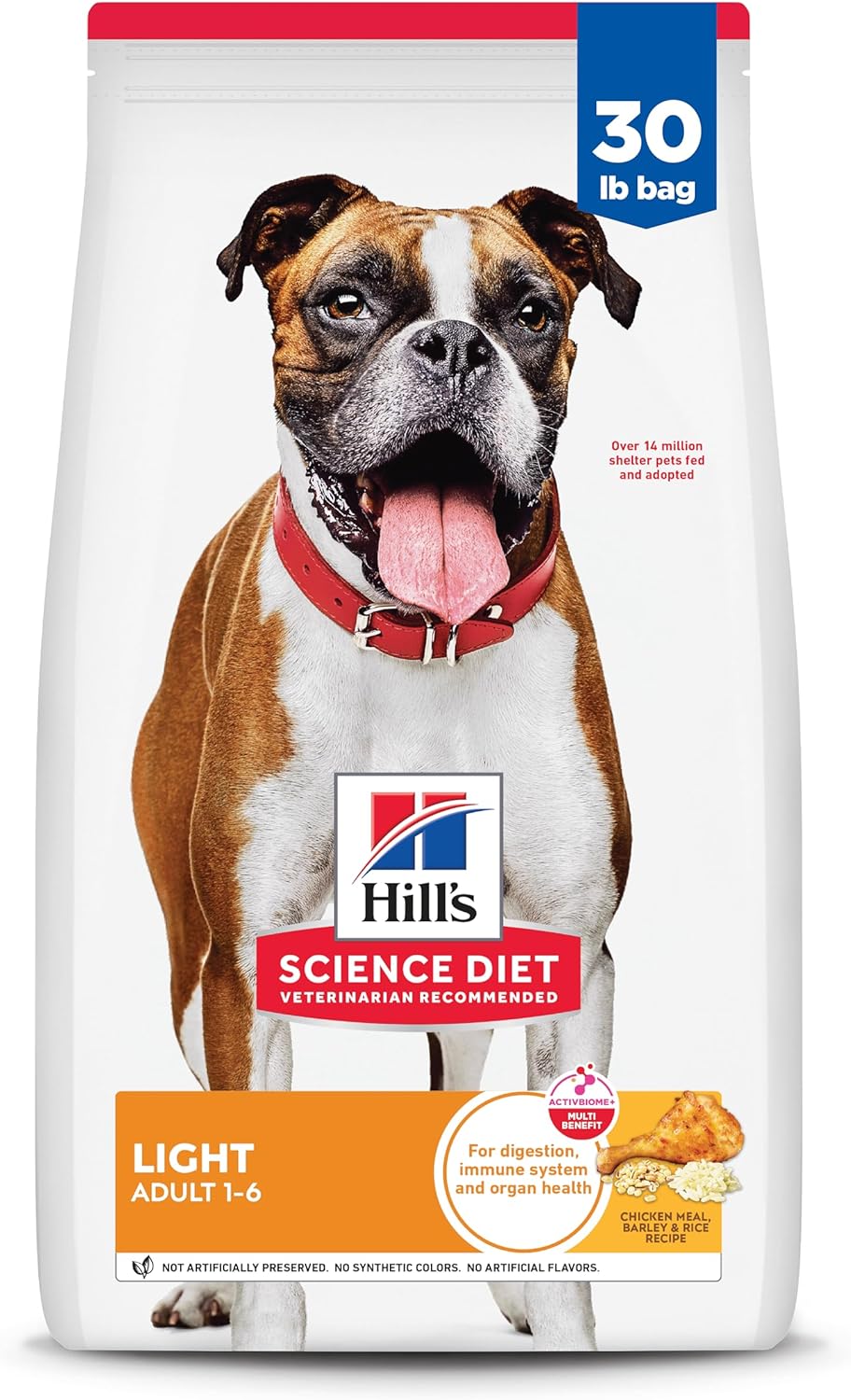 Hill's-Science-Diet-Adult-46174-Light-Dry-Dog-Food,-Chicken-Meal-&-Barley,-2280