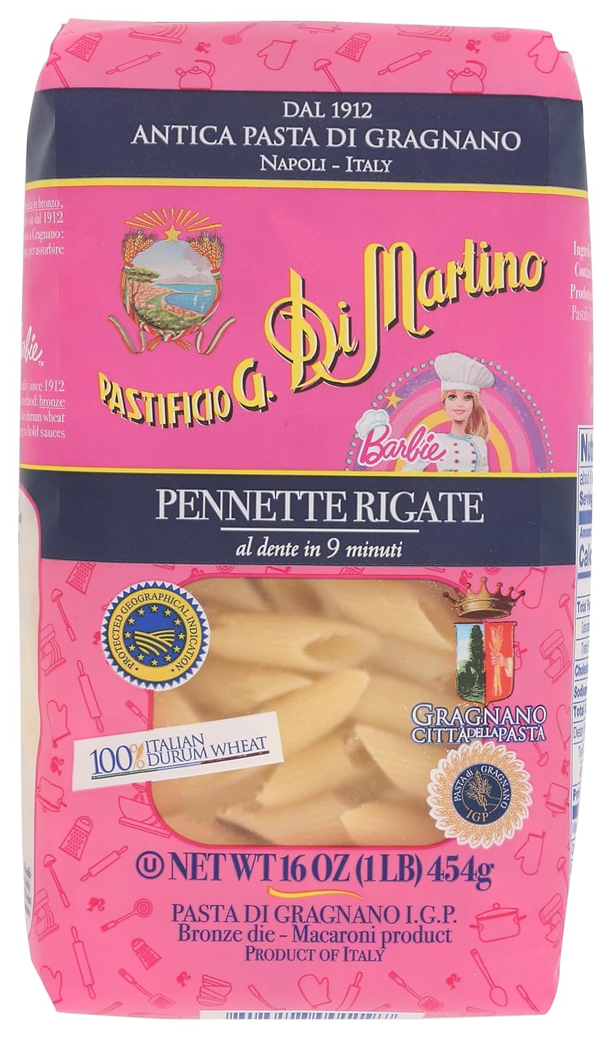 DI-MARTINO-Barbie-Pennette-Rigate,-16-OZ---794
