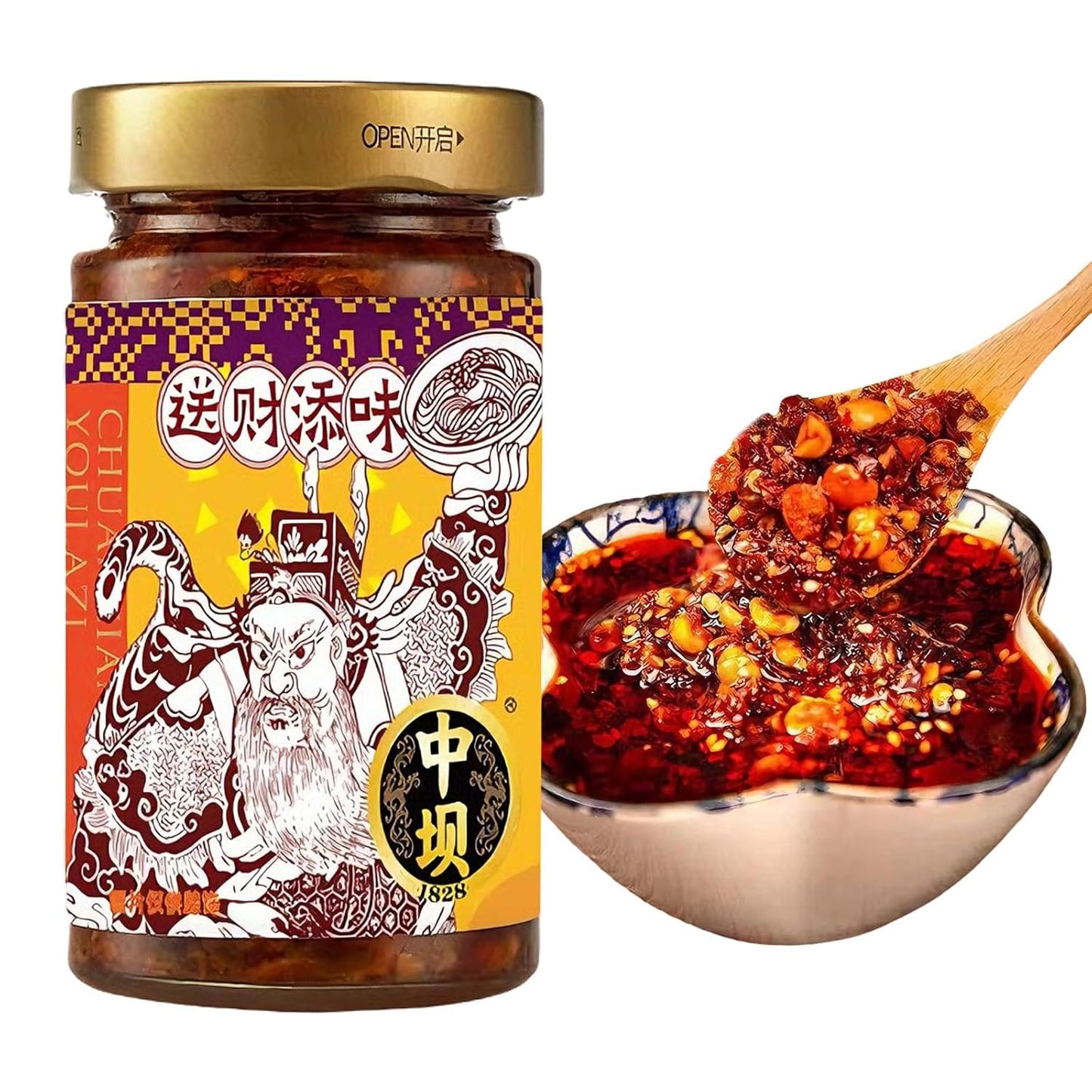 BRKIO-Original-Sichuan-Chili-Crisp-Net-Weight-6.35-oz---180g,-Chili-659