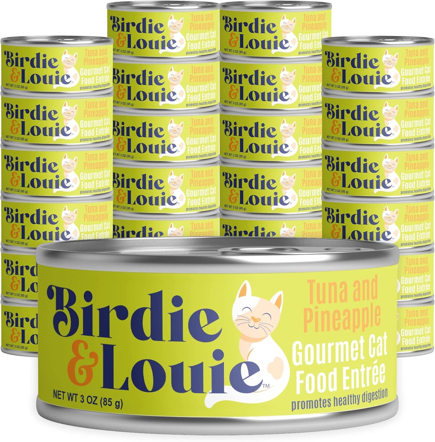 Birdie-&-Louie-Tuna-and-Pineapple-Wet-Cat-Food-Gourmet-Entrees,-in-3-(24545