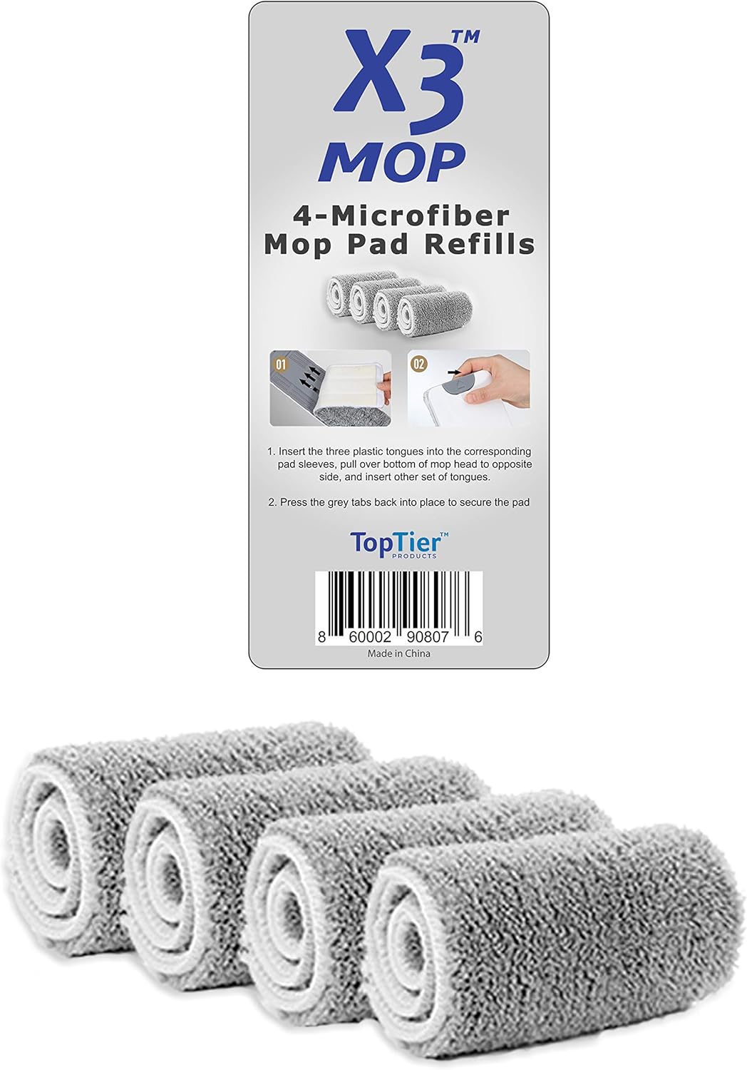 X3-Mop-Replacement-Microfiber-Cleaning-Pads,-4-Pack-of-Reusable-569