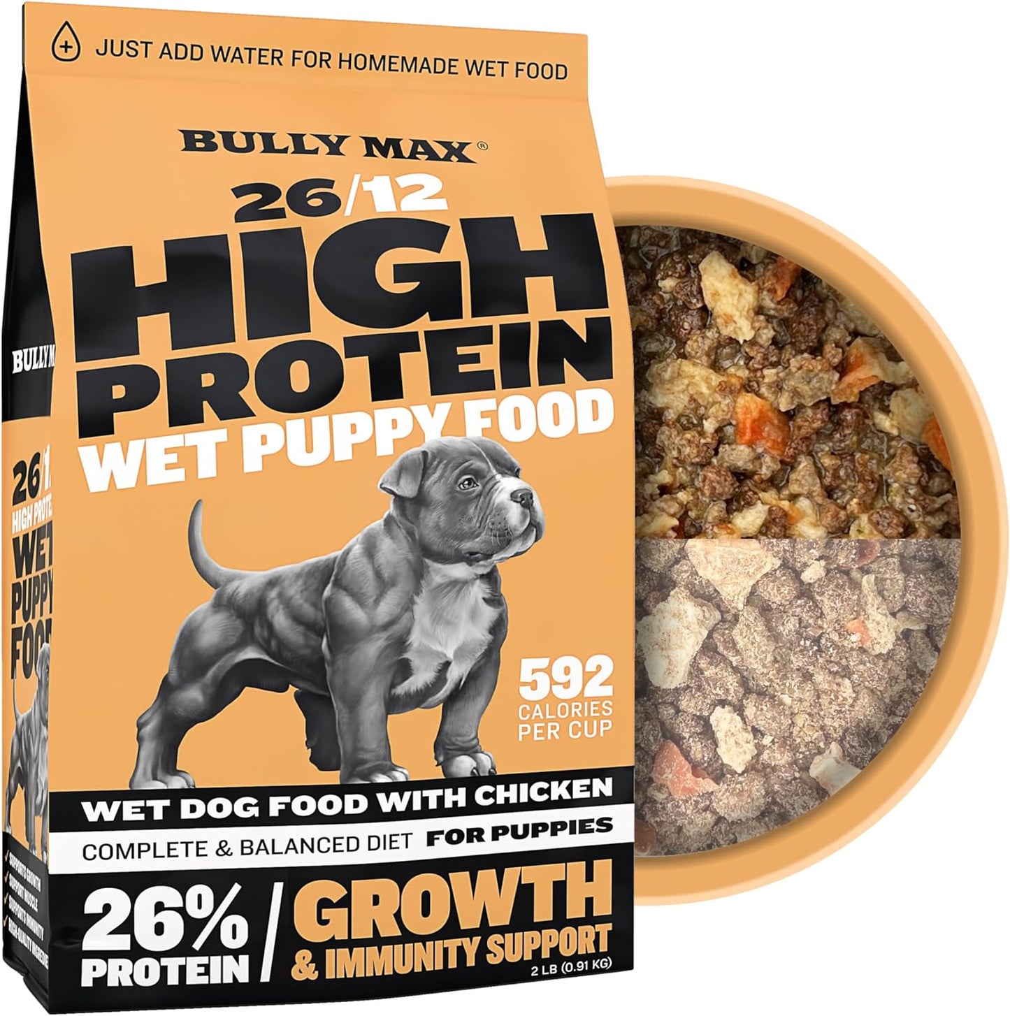 Bully-Max-Wet-Puppy-Food---Alimento-suave-para-2109