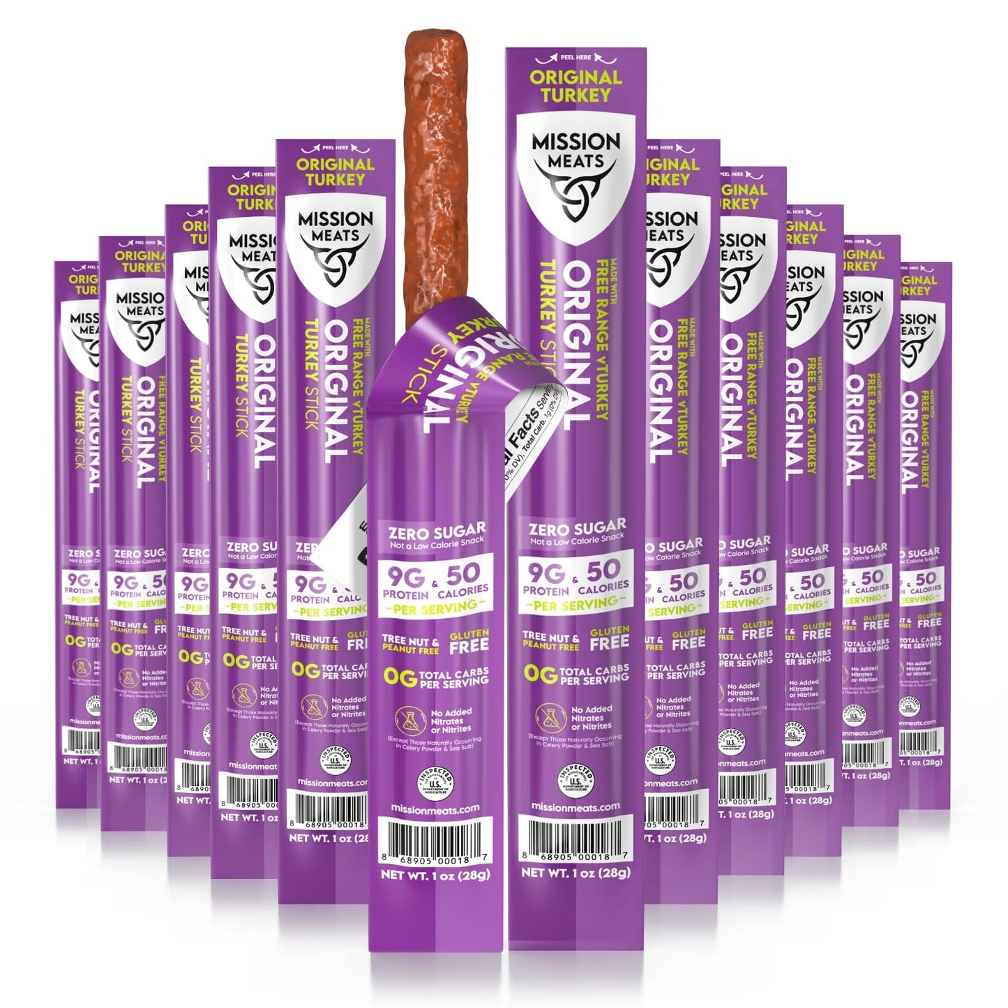 Mission-Meats-Turkey-Sticks,-1-Free-Range,-Zero-Sugar-Jerky,-1oz--(12ct)-|-Delicious-Wrapped-1687