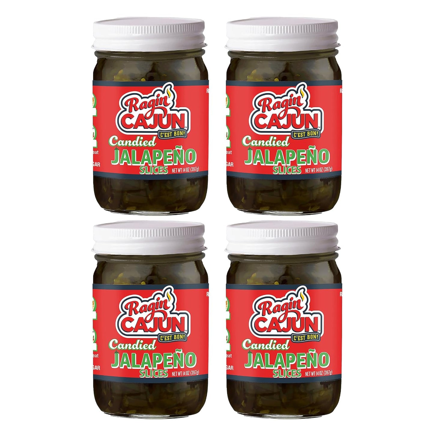 Ragin'-Cajun-Candied-Jalapeno-Slices,-14-fl-oz---Pack-of-4-410