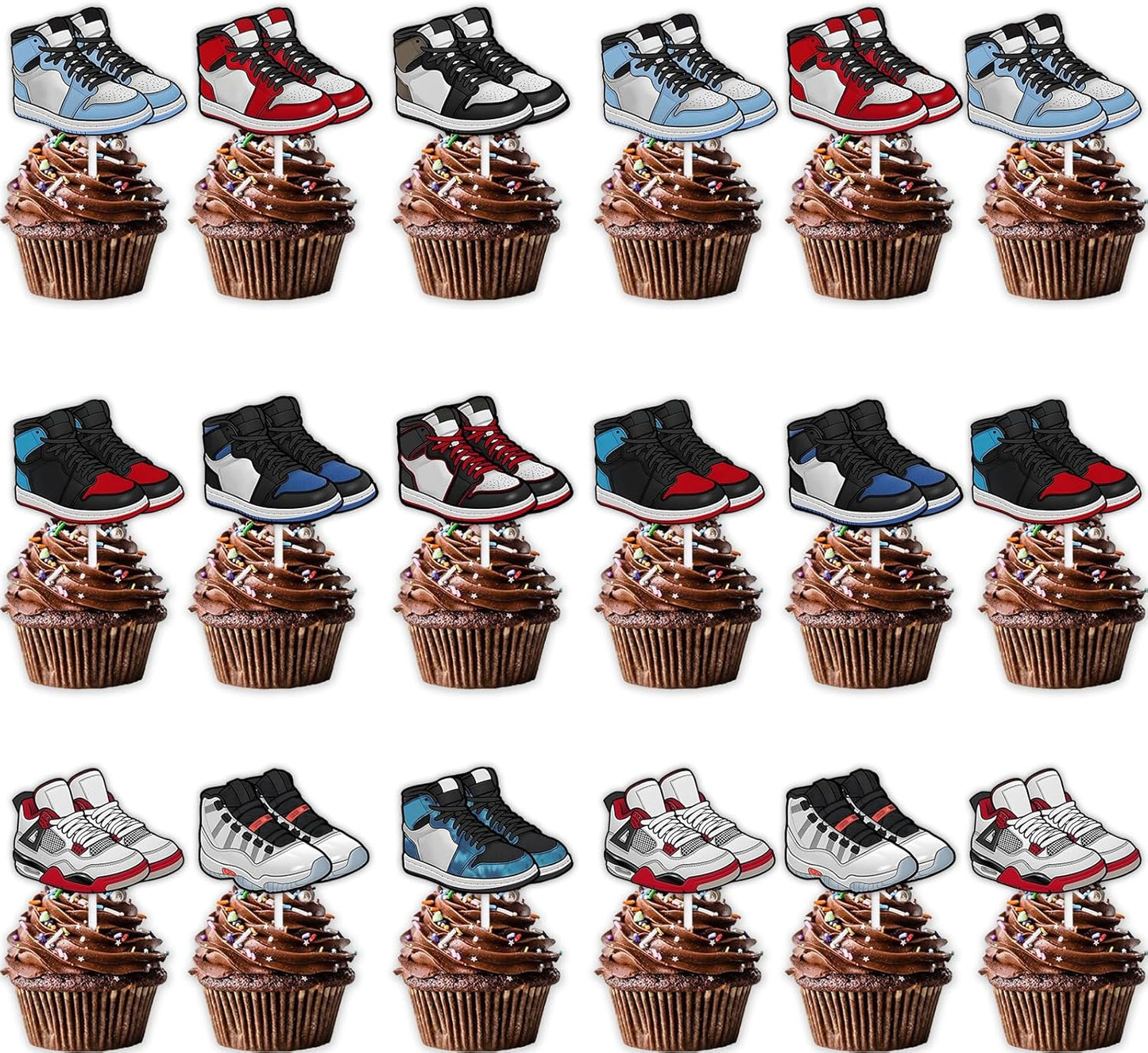 36pcs-Sports-Skateboard-Dessert-Cupcake-Topper-Pick-for-Sports-Shoes-Theme-Decor-Boys-Happy-226