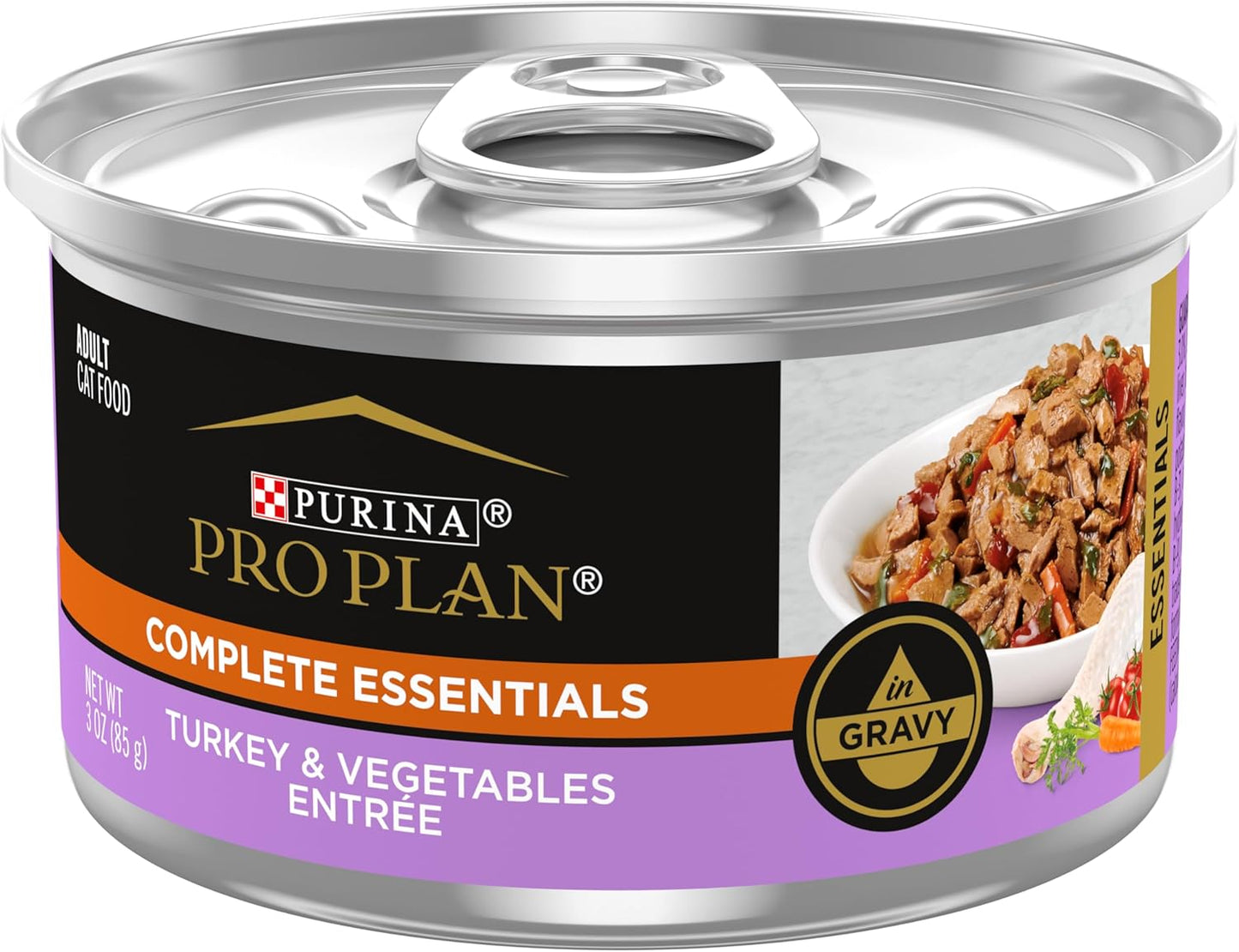 Purina-Pro-Plan-Gravy,-High-Protein-Wet-Cat-Food,-COMPLETE-ESSENTIALS-Turkey-&-1623