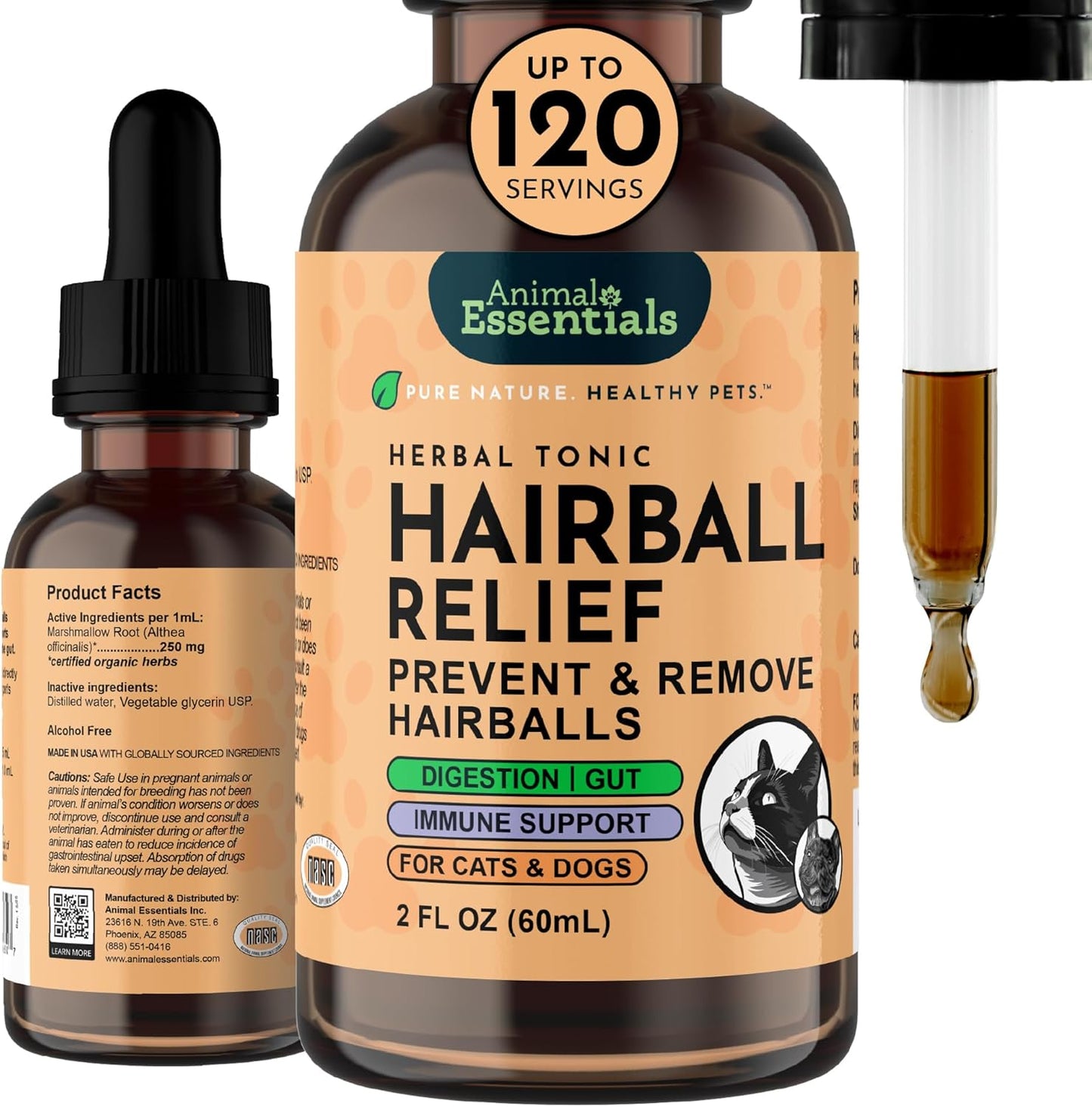 Hairball-Relief-Formula---Hairball-Treatment-for-Dogs-and-Cats,-Hairball-Medicine,-Hairball-588