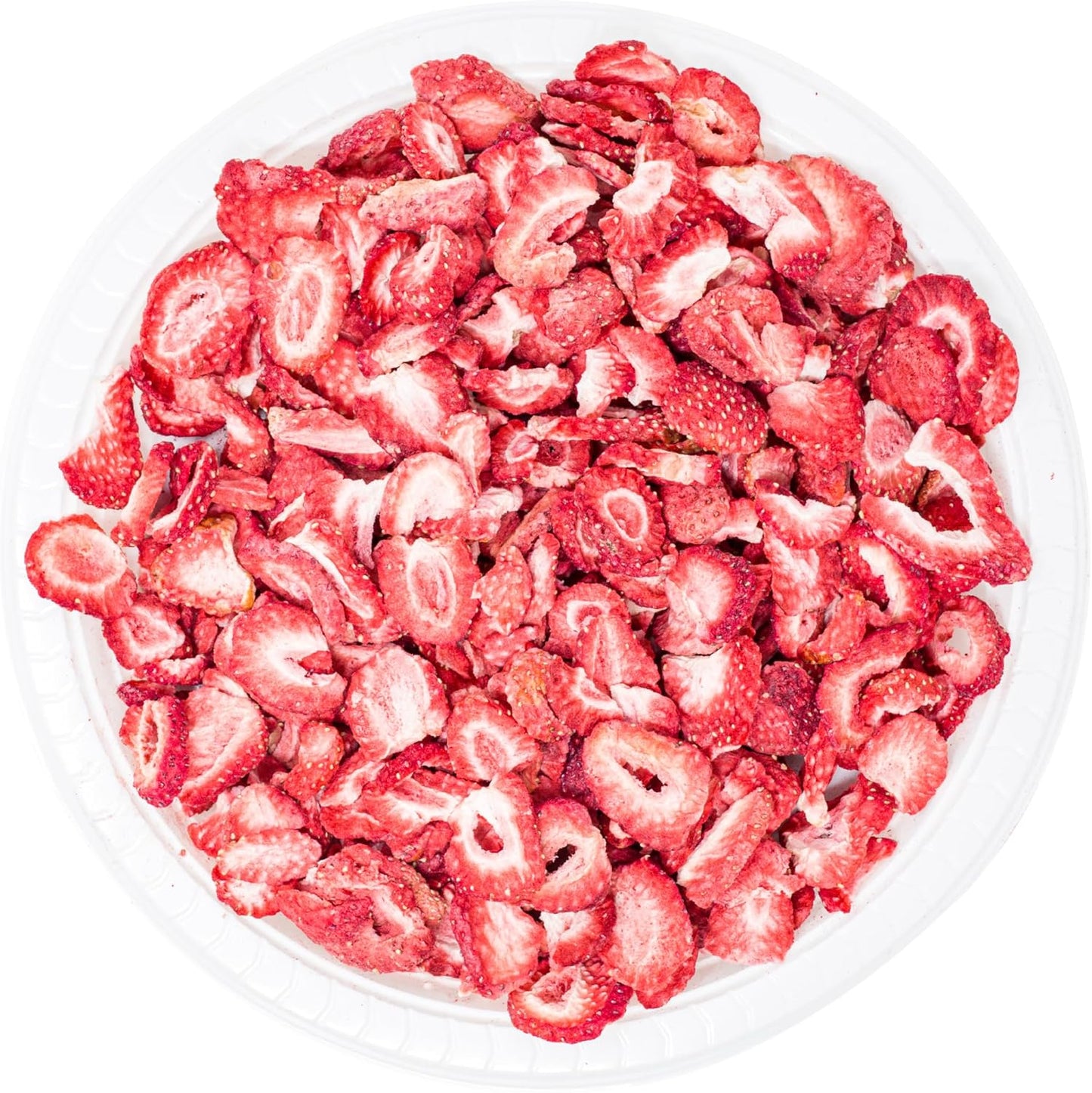 Freeze-Dried-Strawberry-Treats-for-Small-Animals,-Cats-Dogs-3