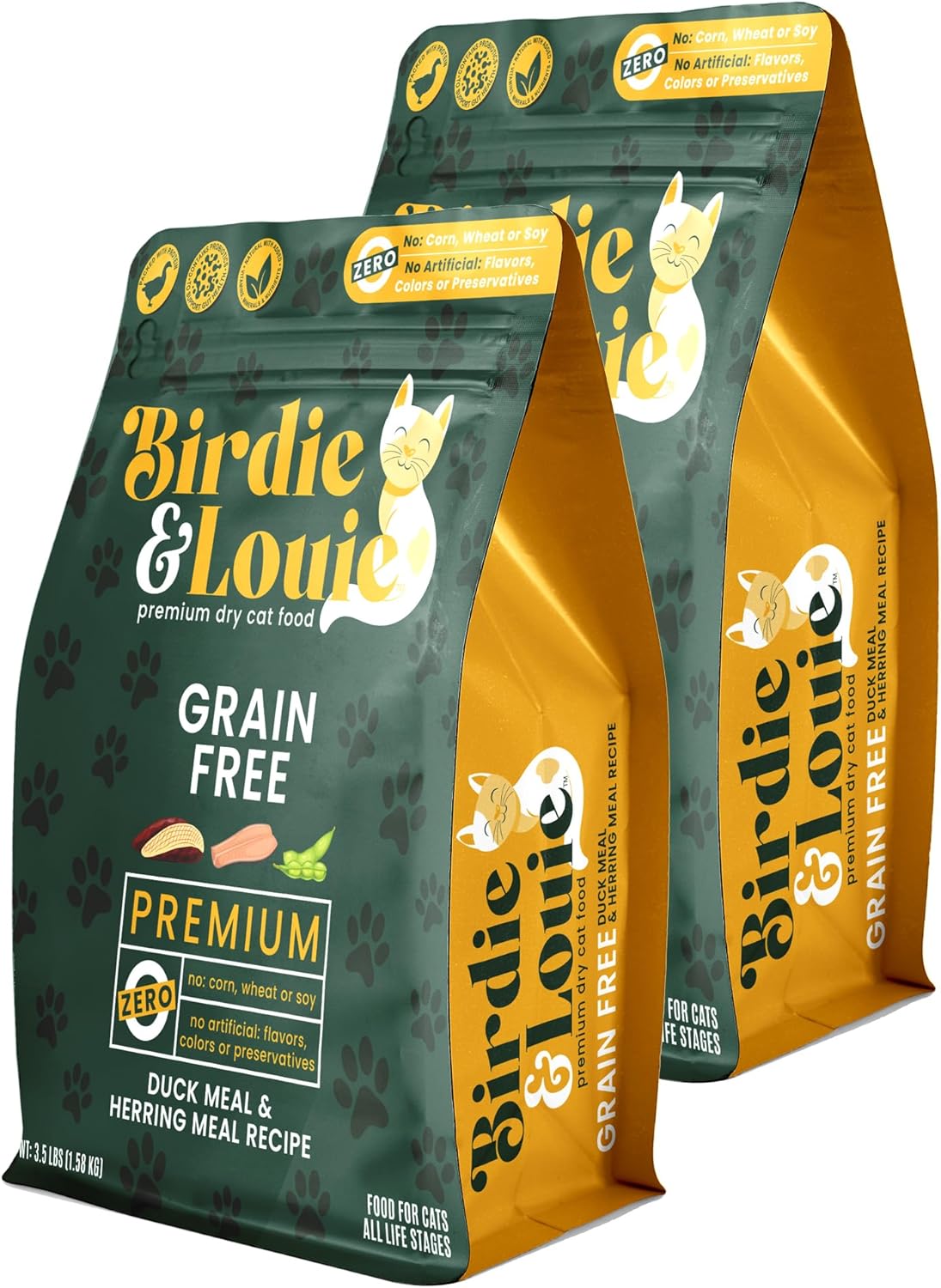 Birdie-and-Louie-Dry-Cat-Food-Duck-Meal-&-Herring-Meal-3.5-Easy-Bag1036