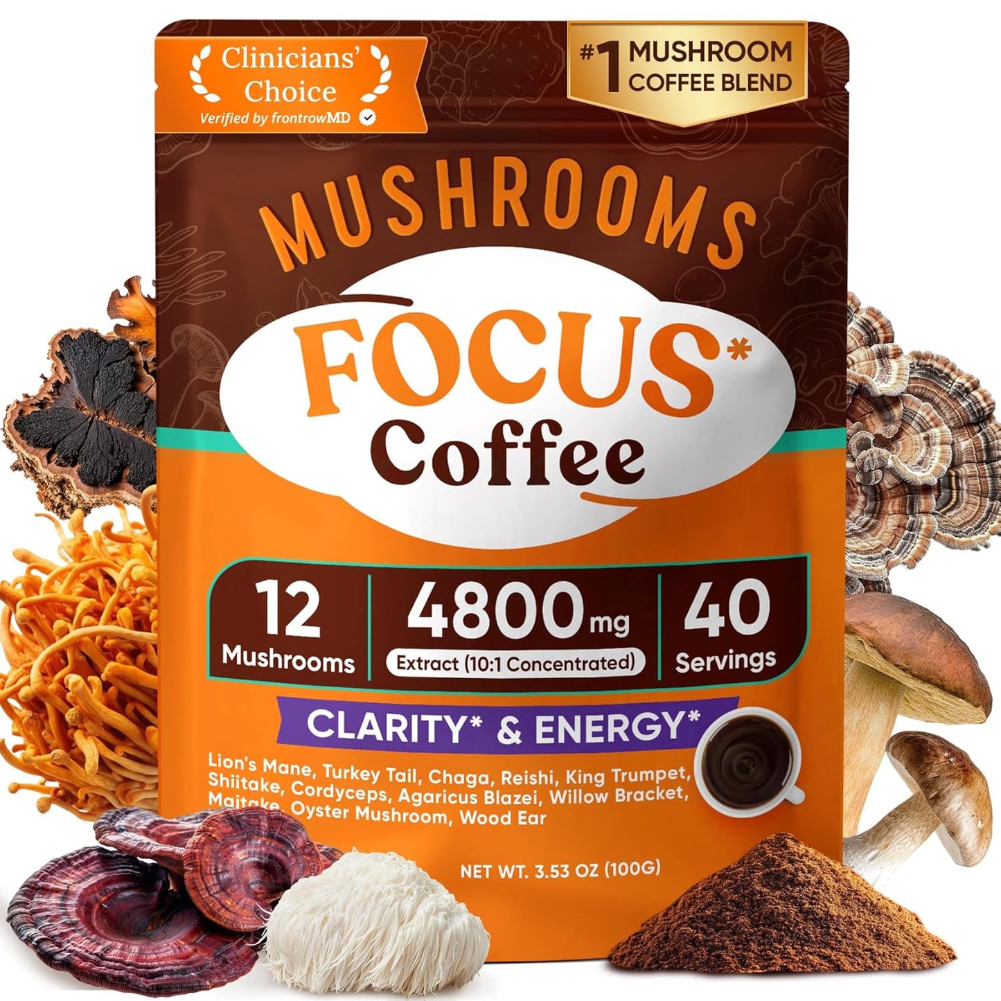 Venture-Pal-Mushroom-Coffee-(40-Servings)-12-Adaptogenic-Mushrooms,-Lion’s-Mane,-Cordyceps,-Turkey-3122