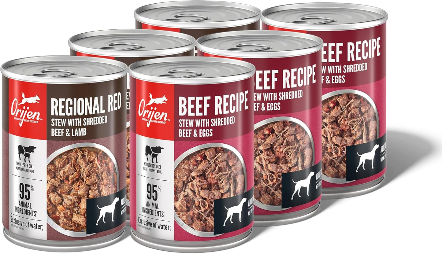 ORIJEN-Real-Meat-Shreds-Wet-Dog-Food-Variety-Pack:-Regional-Red-+-Beef-1534