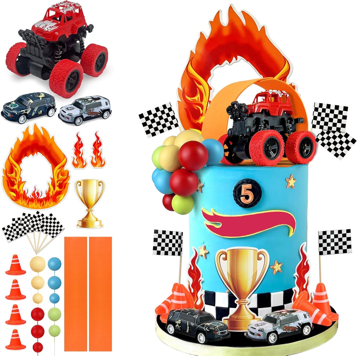 30PCS-Truck-Cake-Decorations-Truck-Cake-Toppers-3525