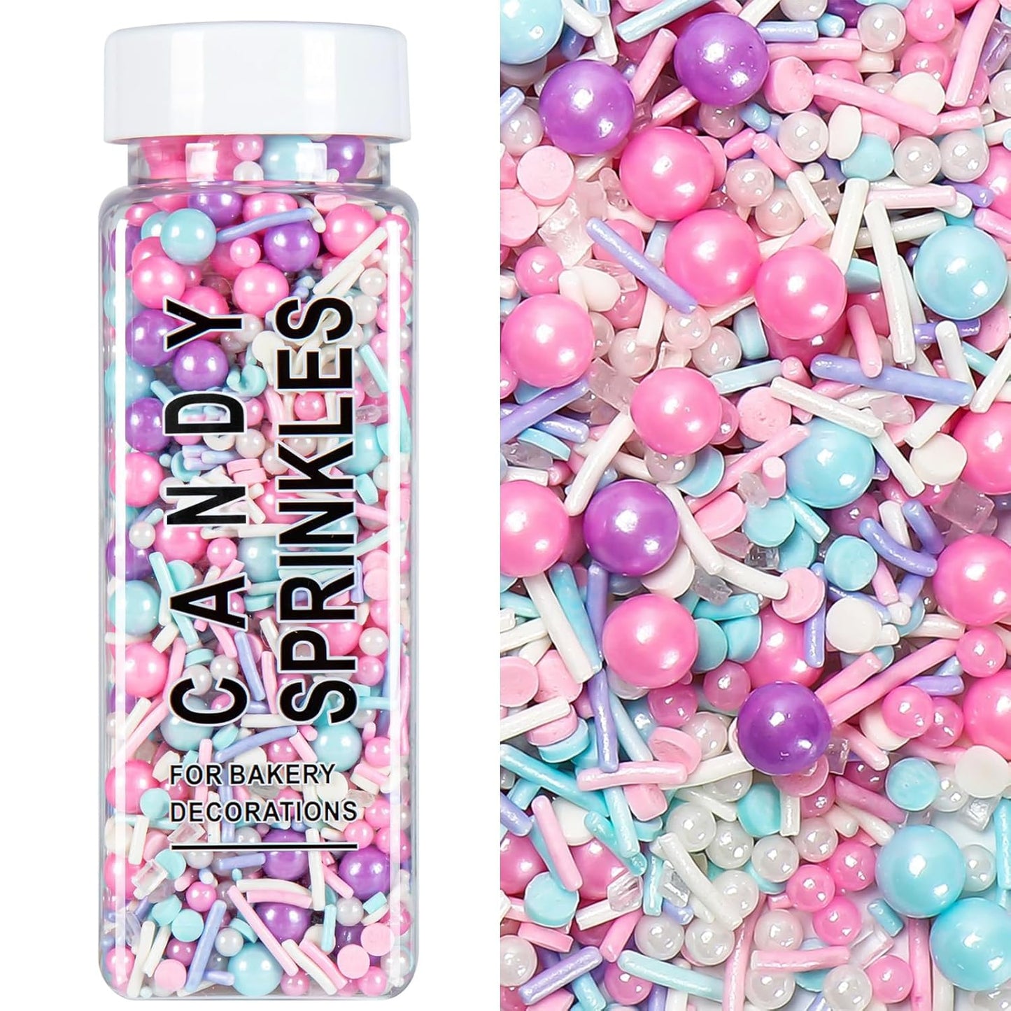 Sprinkles-for-Cake-Decorating,-5.3Oz-Pink-Purple-Blue-and-White-Pearl-Confetti-Mix-Sprinkles-2053